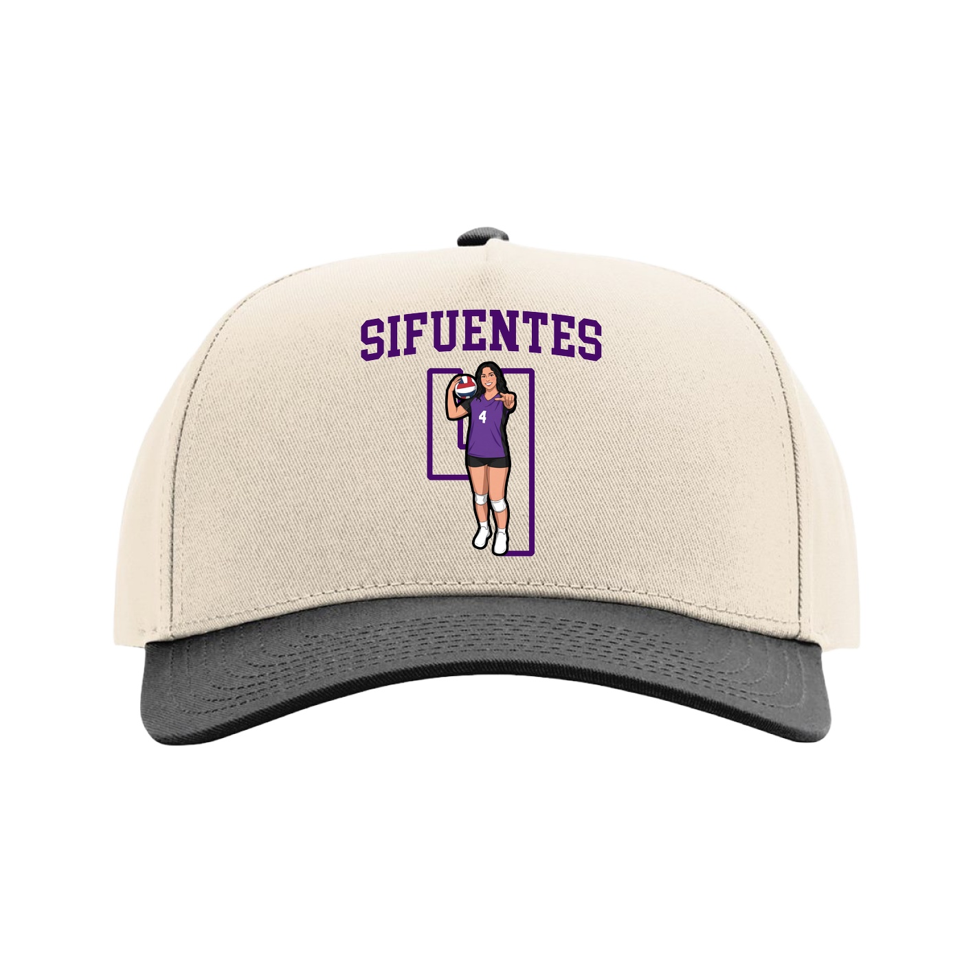 Full Fabric Five-Panel Champ Cap