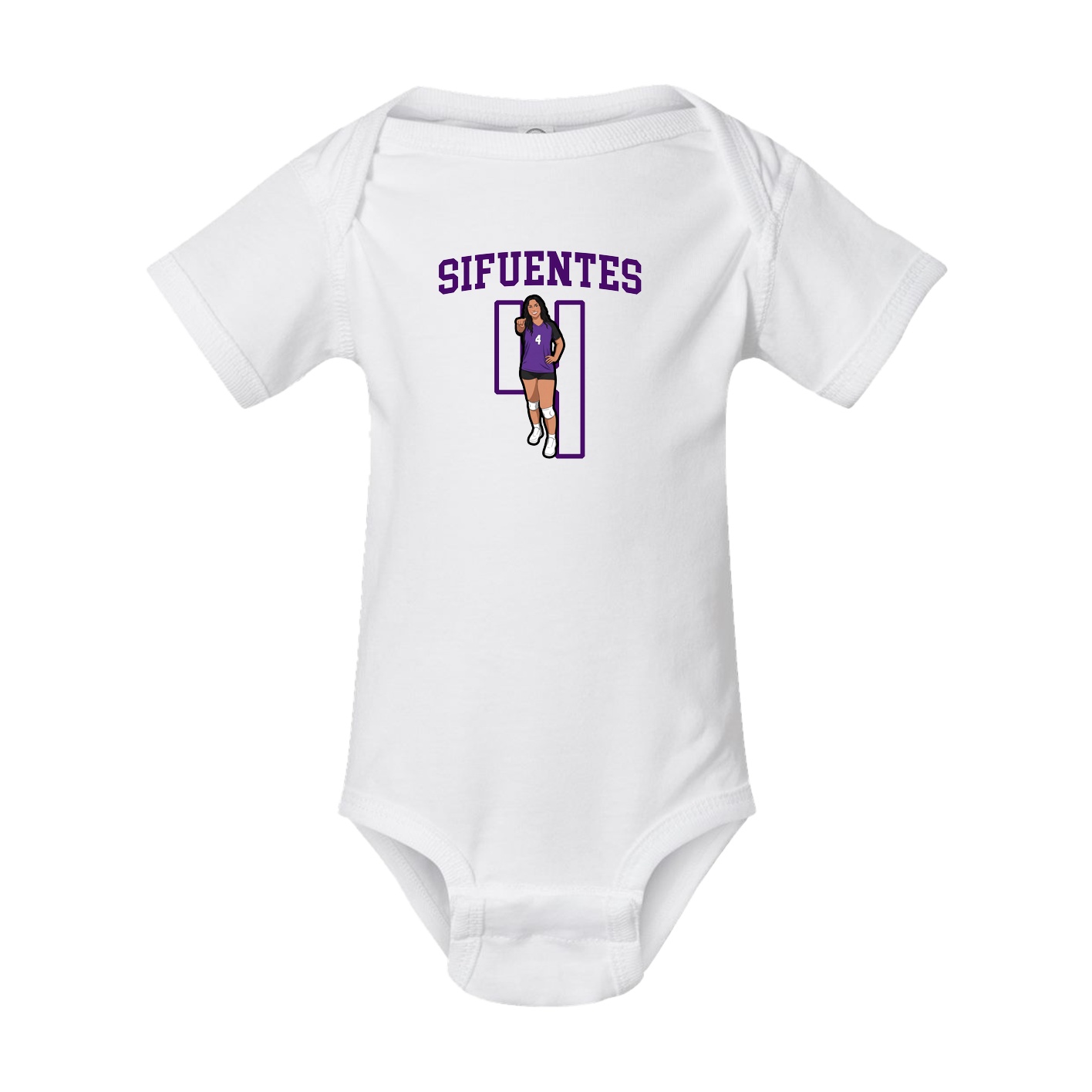 Baby Onesie — Shirsey in White