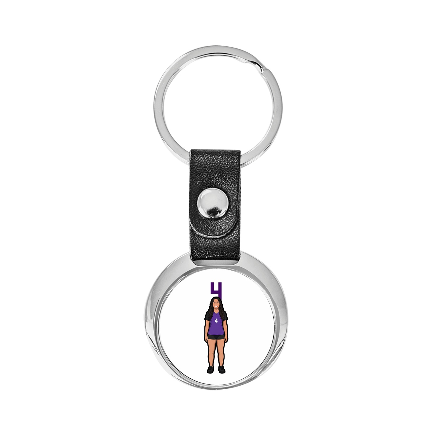 Key Chain — Number Top in Classic