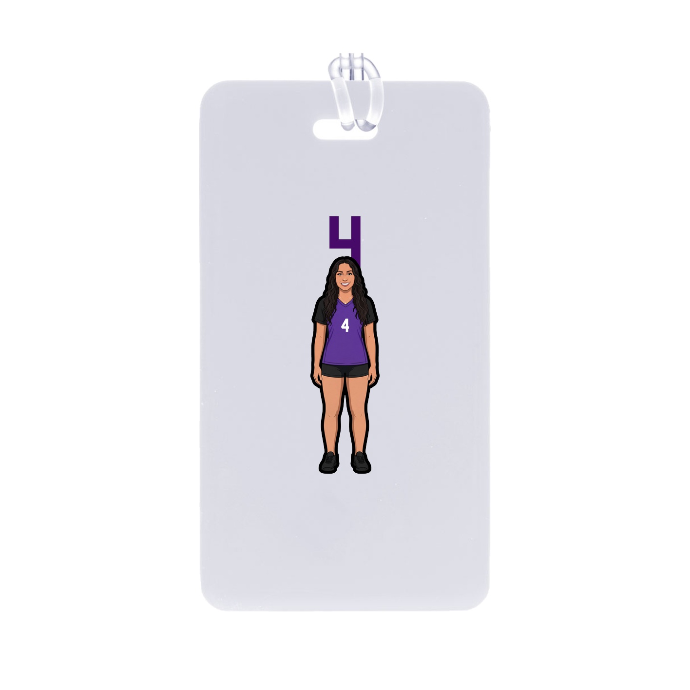Bag Tag — Number Top in Classic