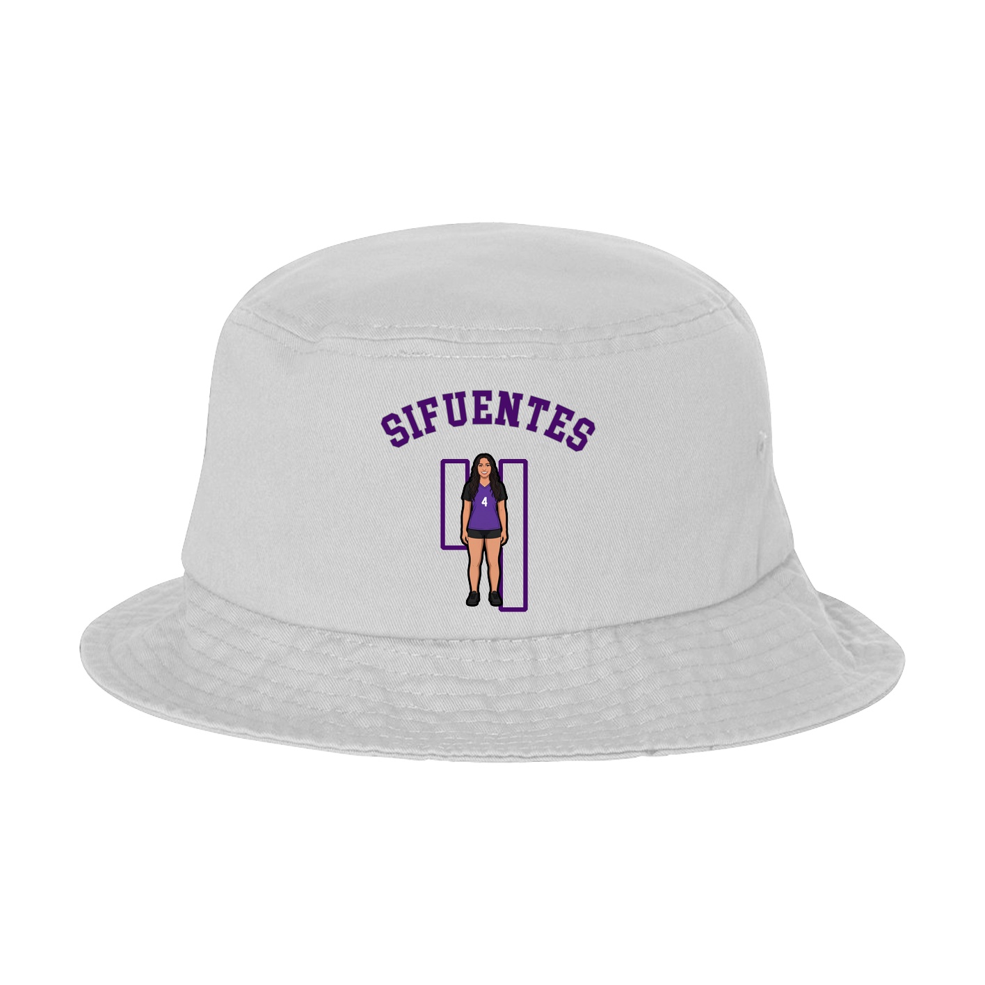 Bucket Cap — Shirsey Arch in White