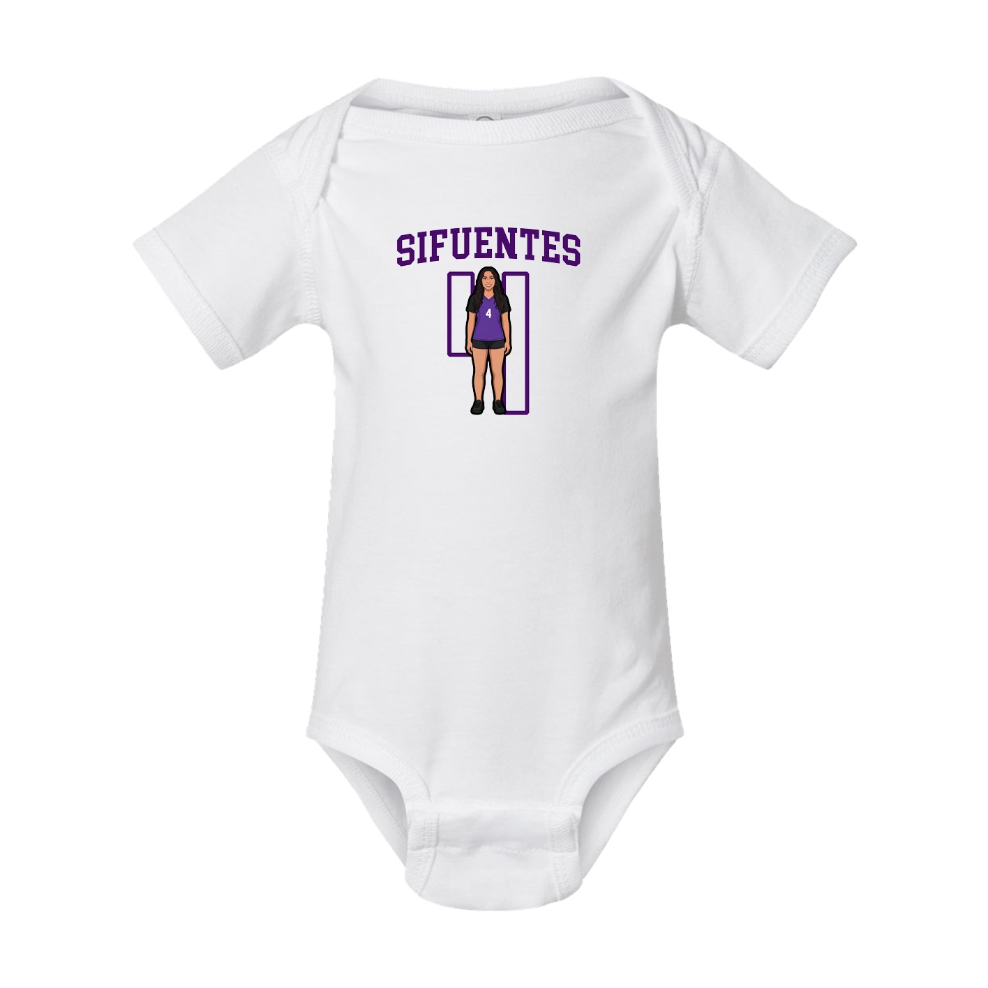 Baby Onesie — Shirsey in White