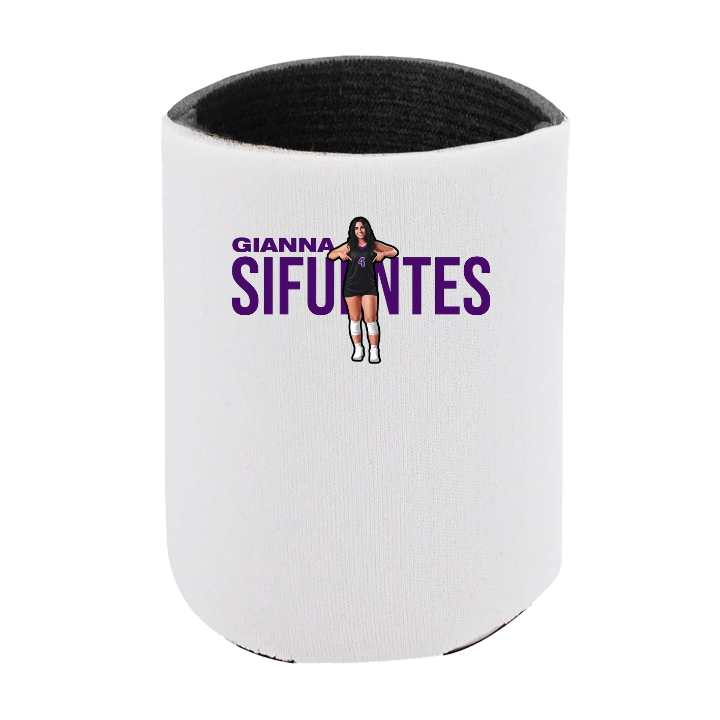 Can Holder — Player Name in White