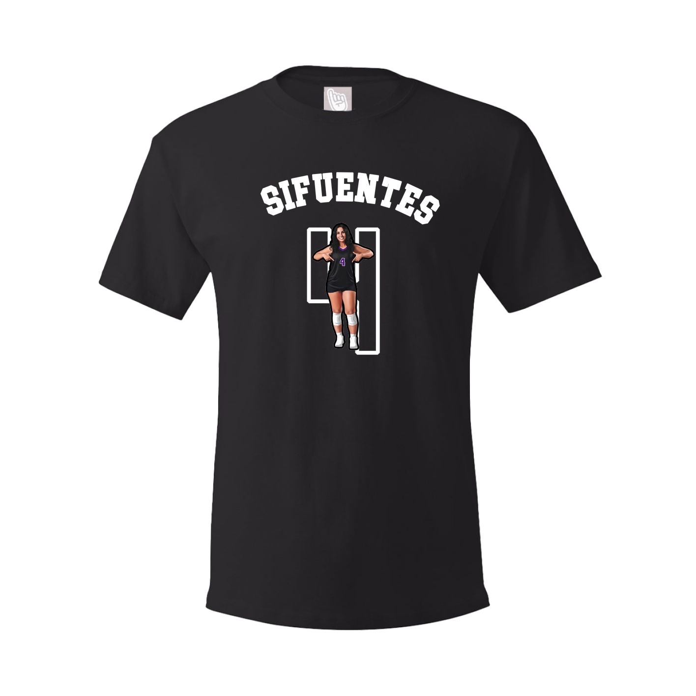 Youth Tee — Shirsey Arch in Black
