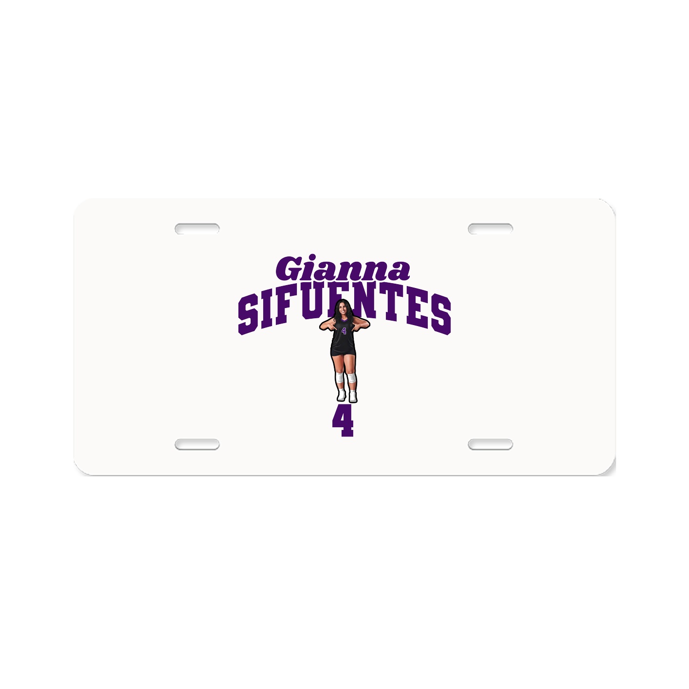 License Plate — Signature Arch in Classic