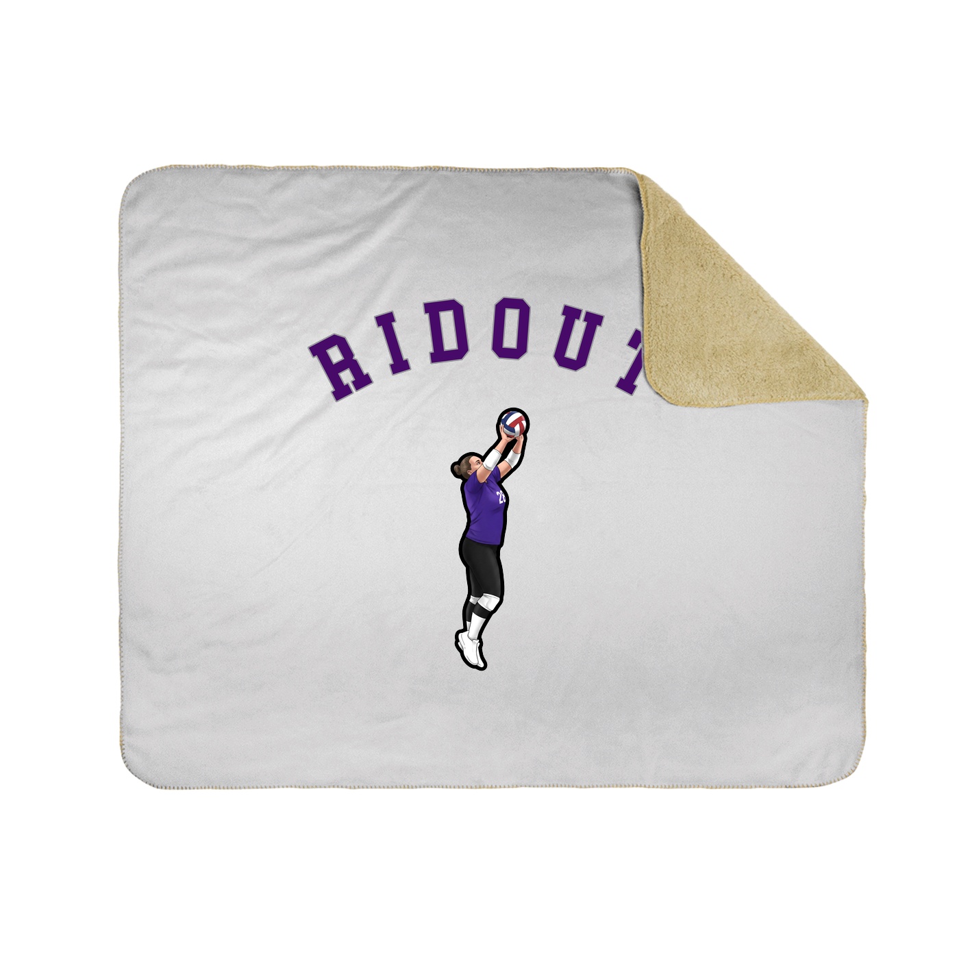 Throw Blanket — Shirsey Arch in White