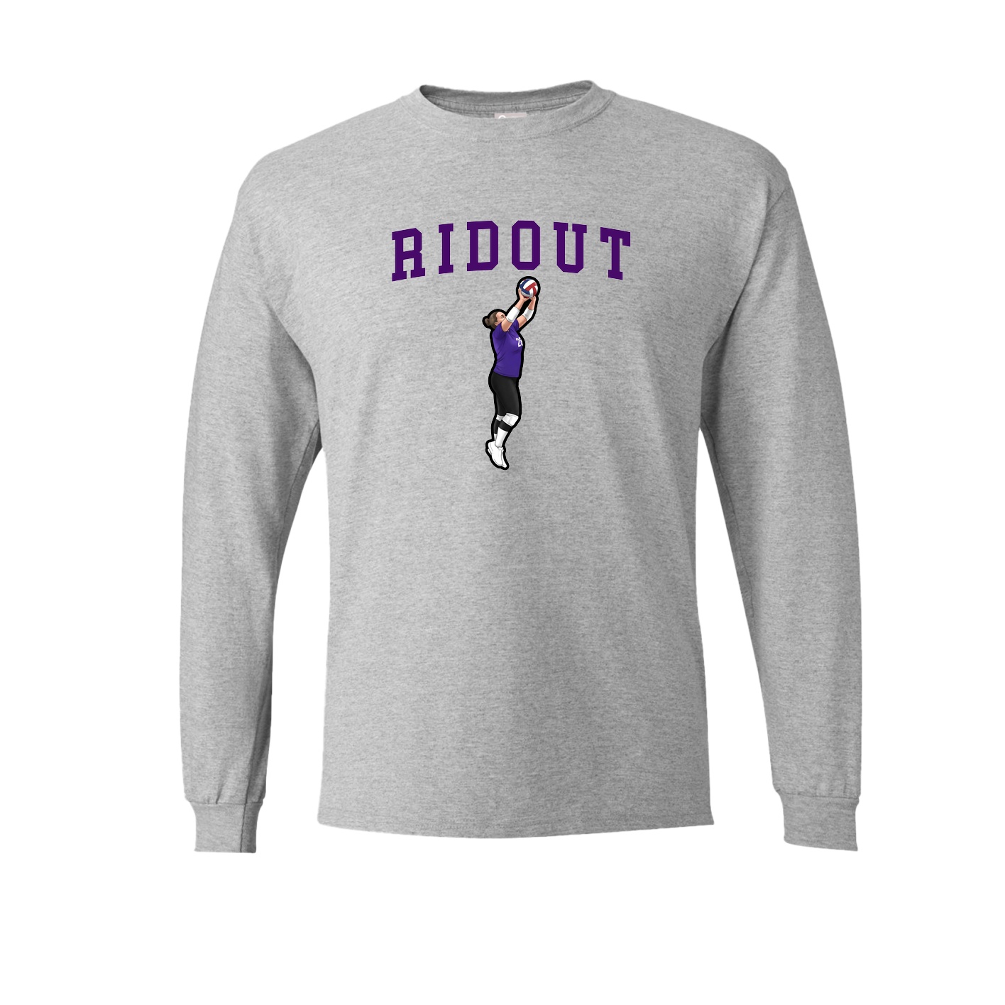 Long Sleeve Tee — Shirsey in Grey
