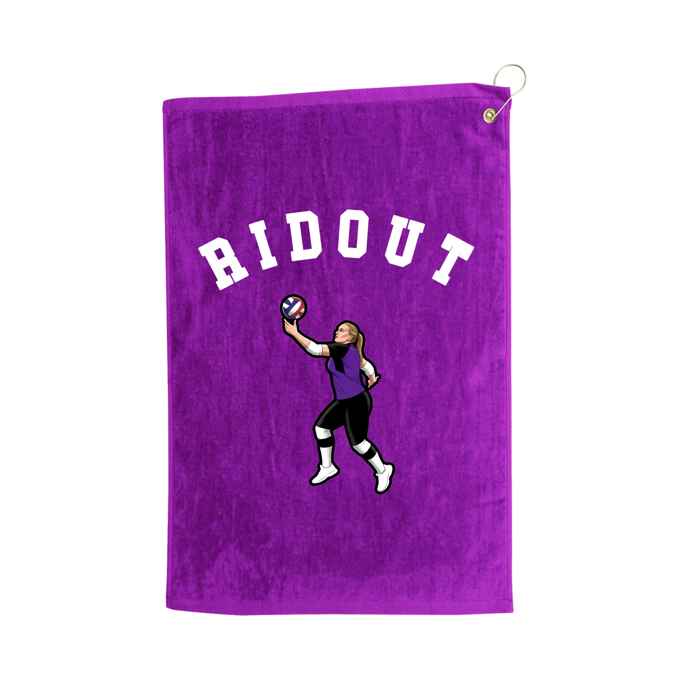 Golf Towel — Shirsey Arch in Purple