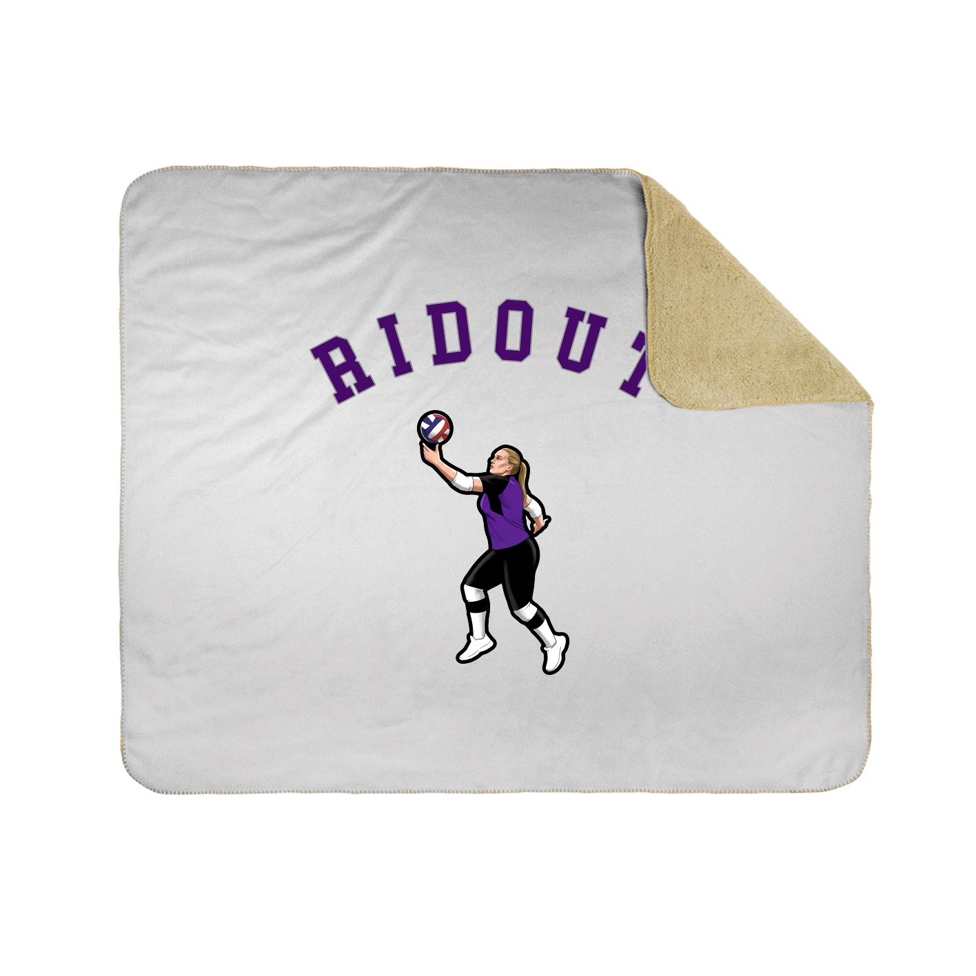 Throw Blanket — Shirsey Arch in White