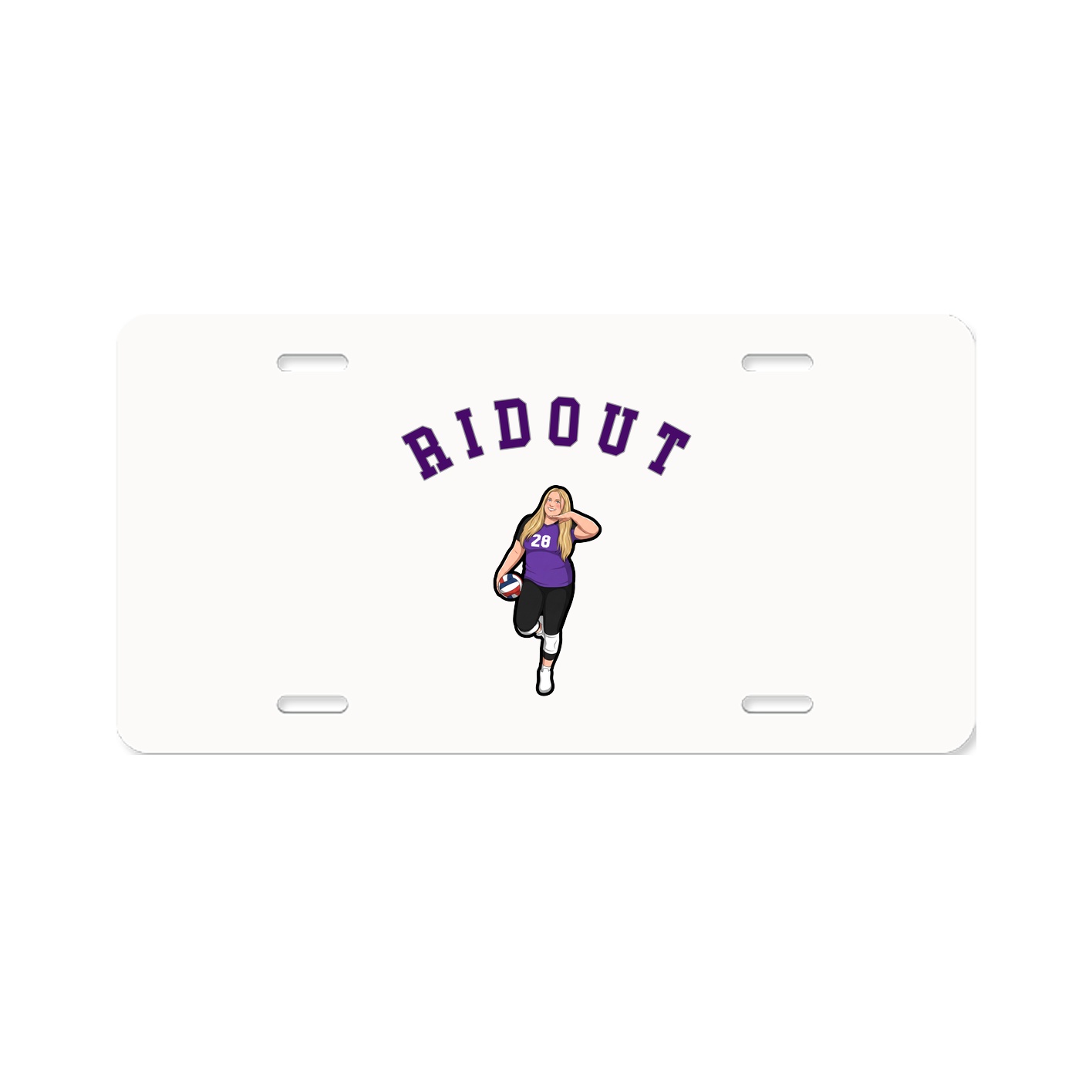 License Plate — Shirsey Arch in Classic