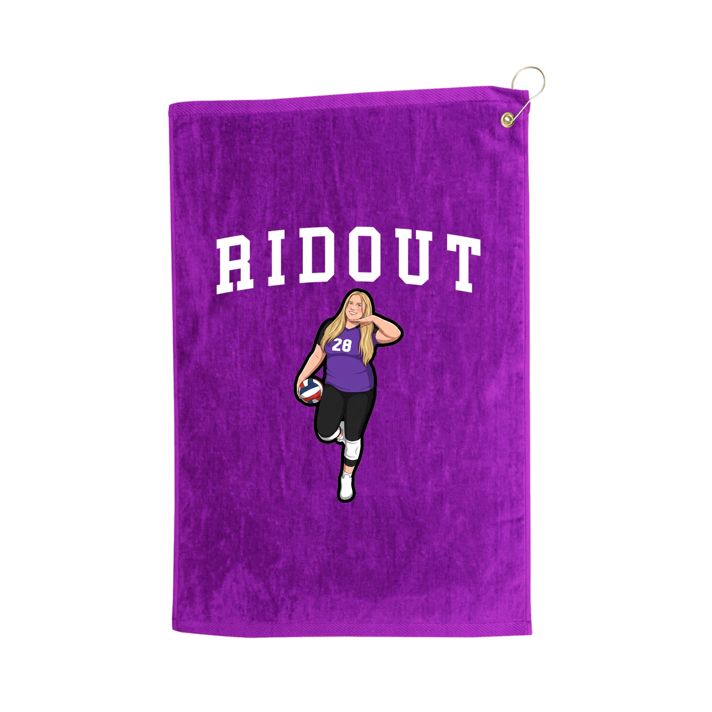 Golf Towel — Shirsey in Purple