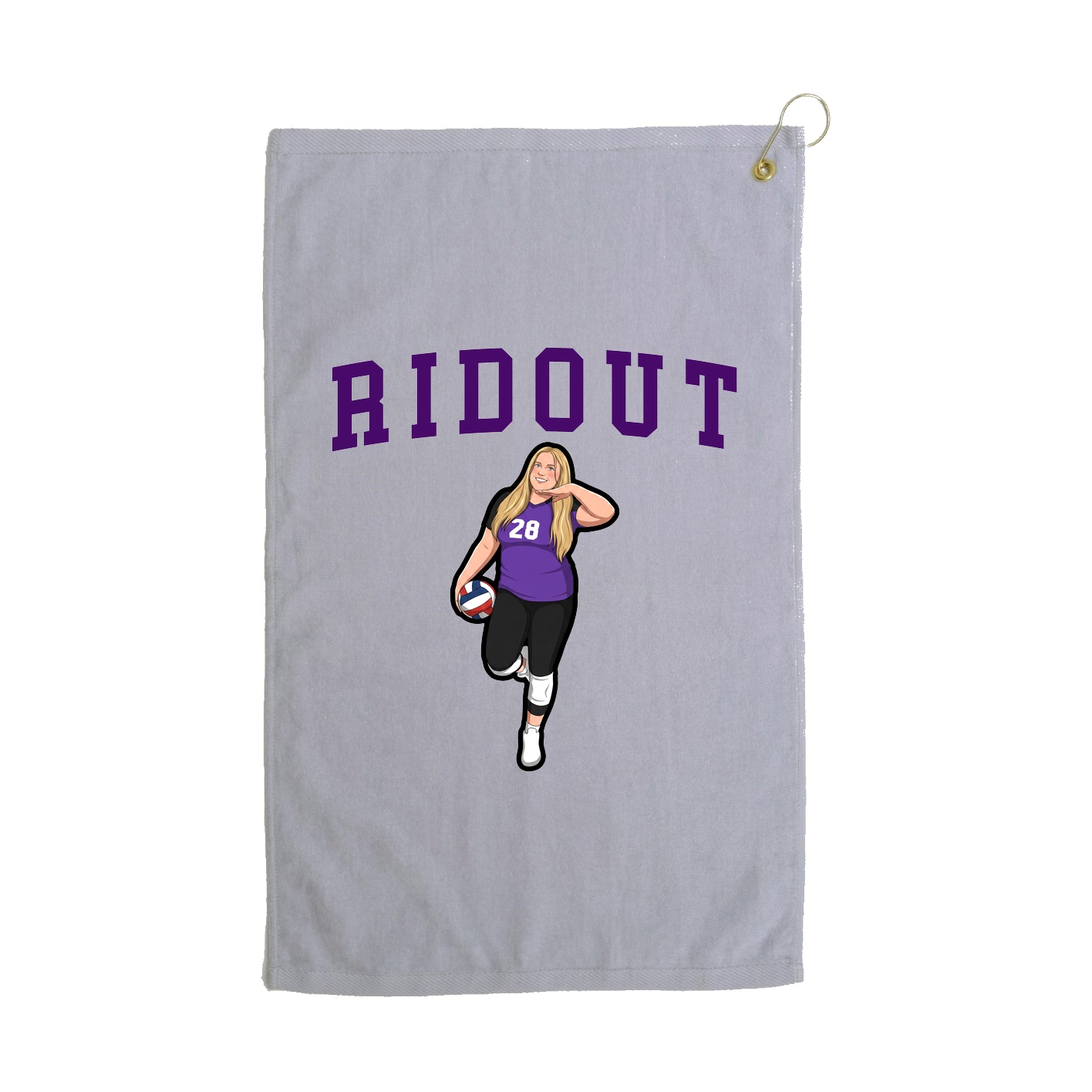 Golf Towel — Shirsey in Grey