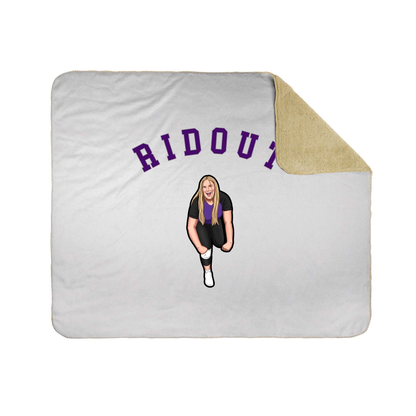 Throw Blanket — Shirsey Arch in White