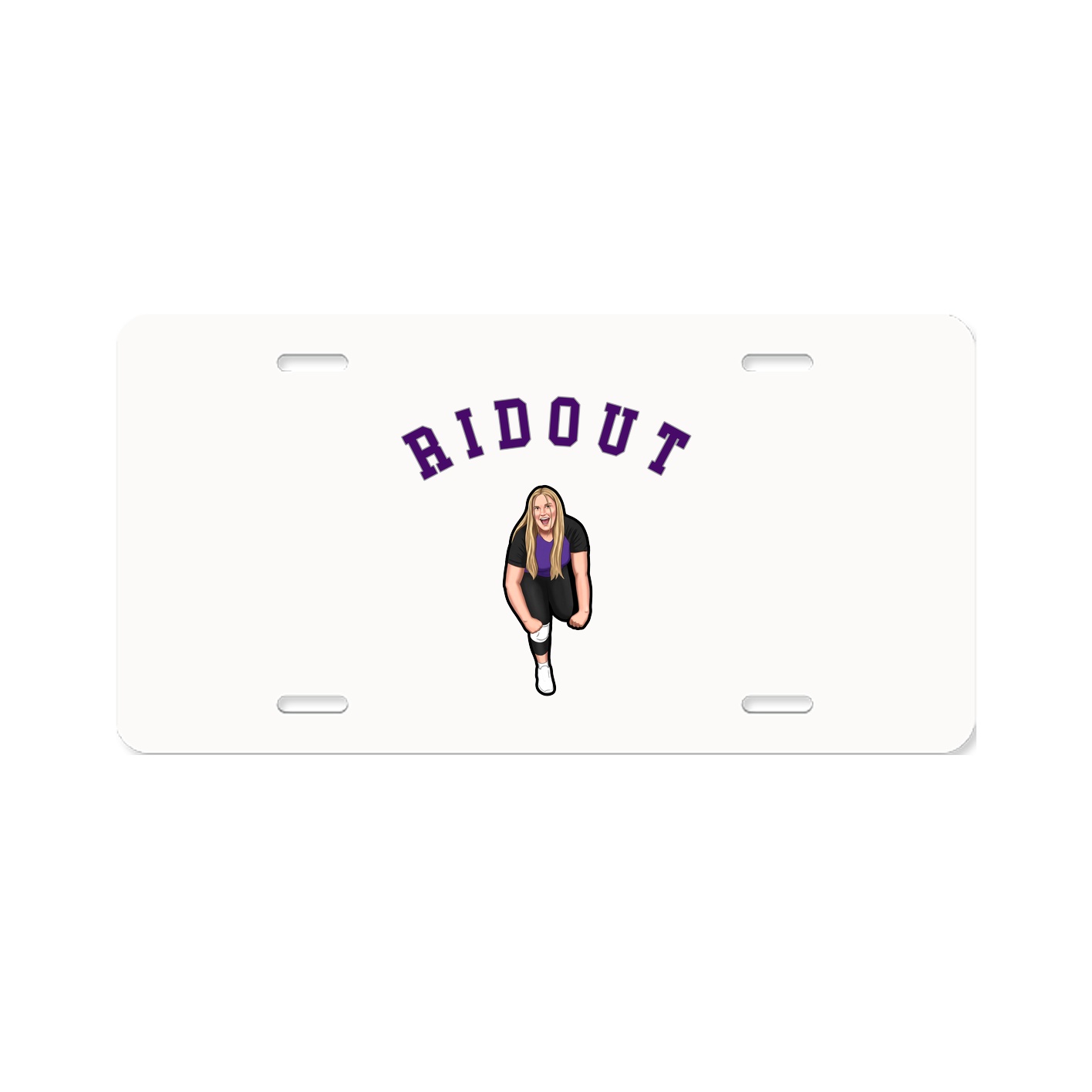 License Plate — Shirsey Arch in Classic