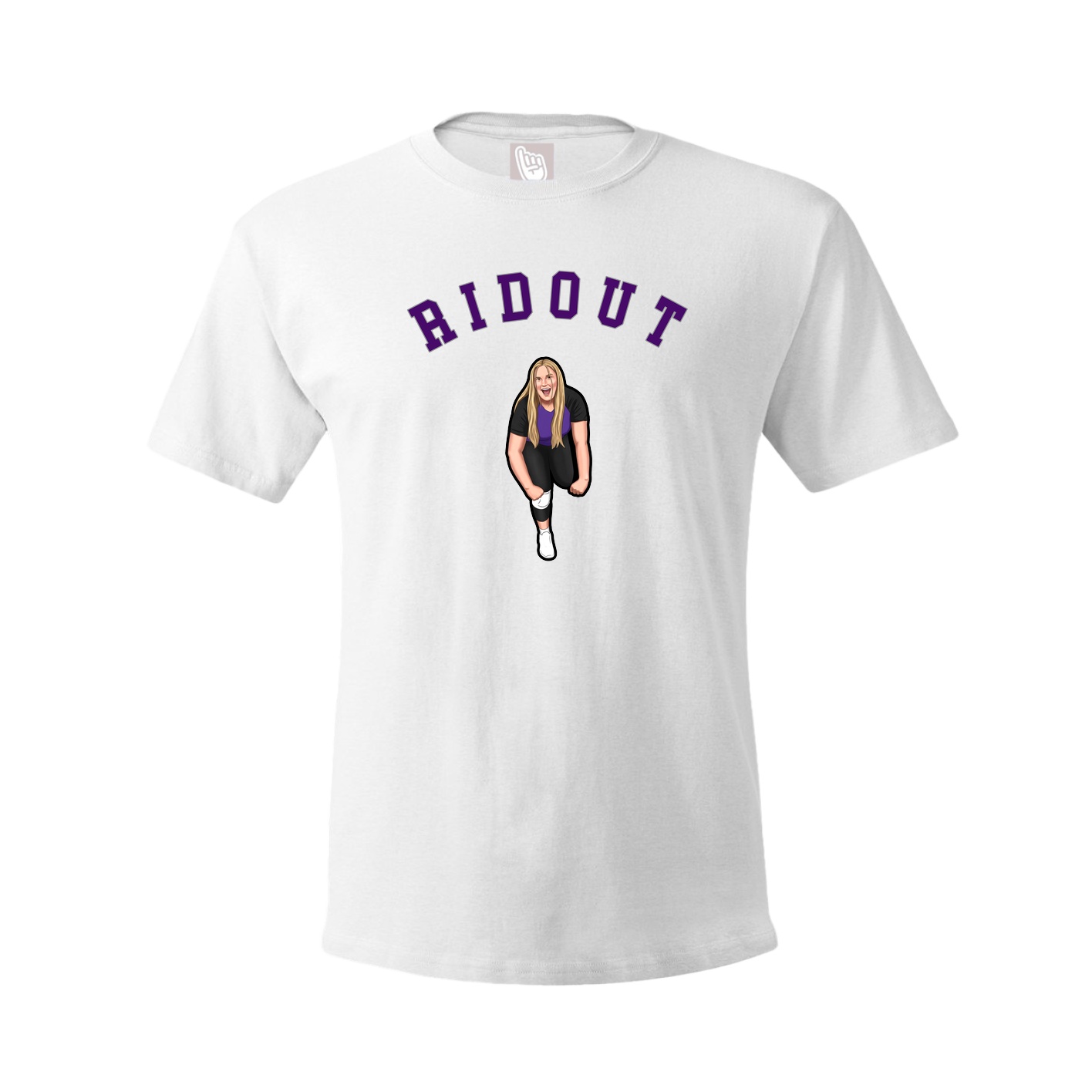 Tee — Shirsey Arch in White