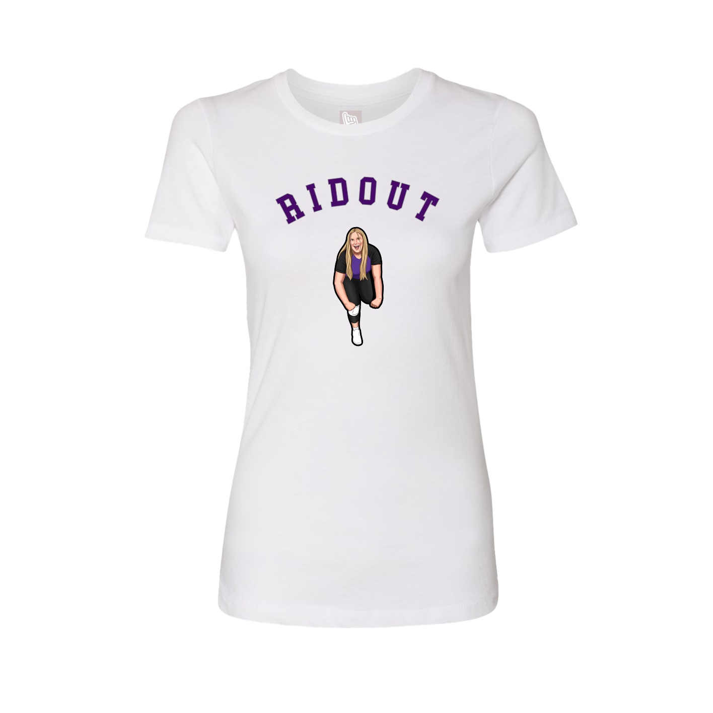 Womens Tee — Shirsey Arch in White