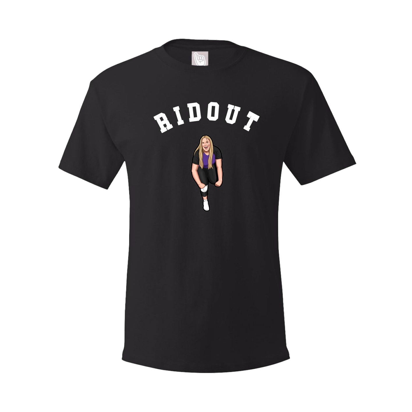 Youth Tee — Shirsey Arch in Black