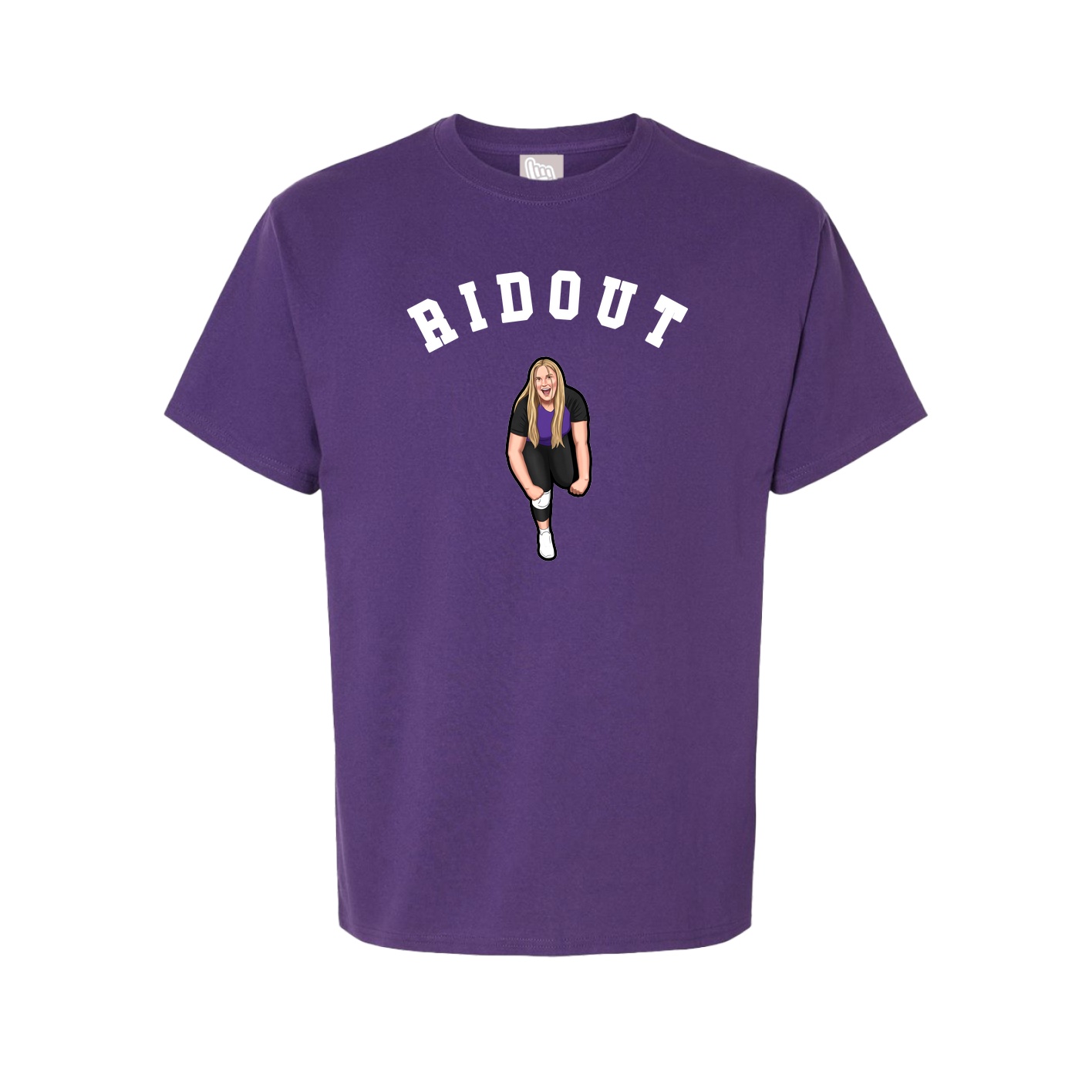 Youth Tee — Shirsey Arch in Purple