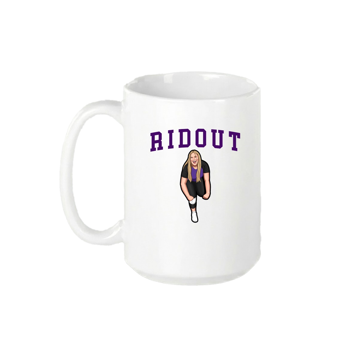 15oz Coffee Mug — Shirsey in White