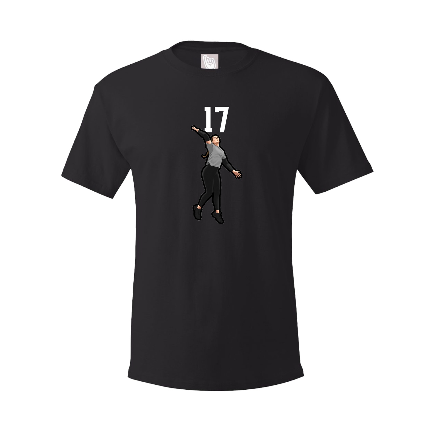Tee — Number Top in Black