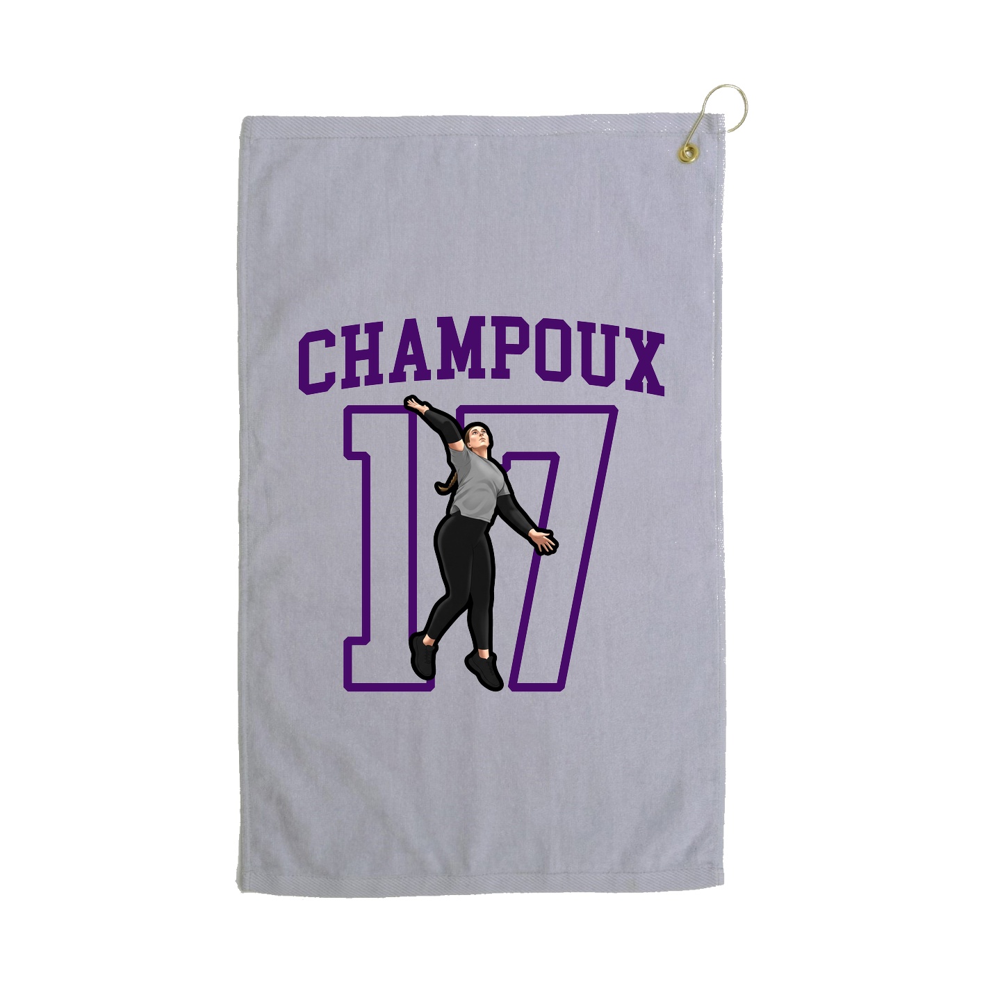 Golf Towel — Shirsey in Grey