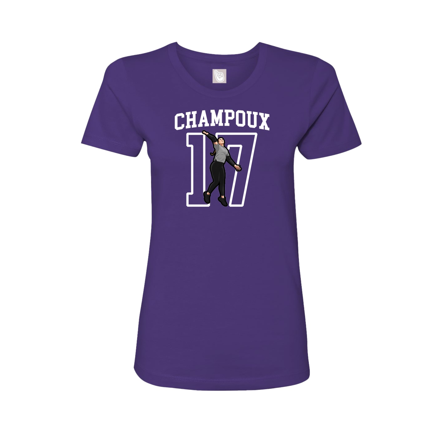 Womens Tee — Shirsey in Purple