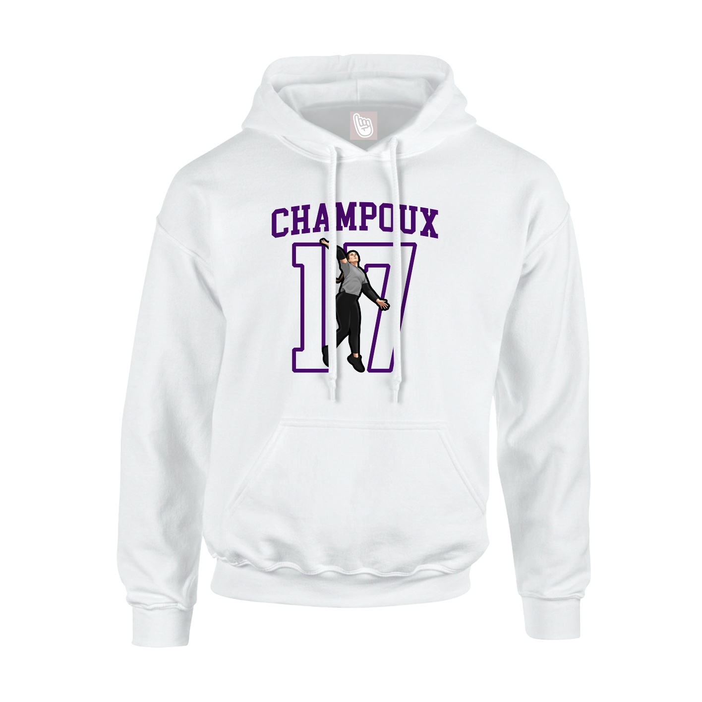Youth Hoodie — Shirsey in White