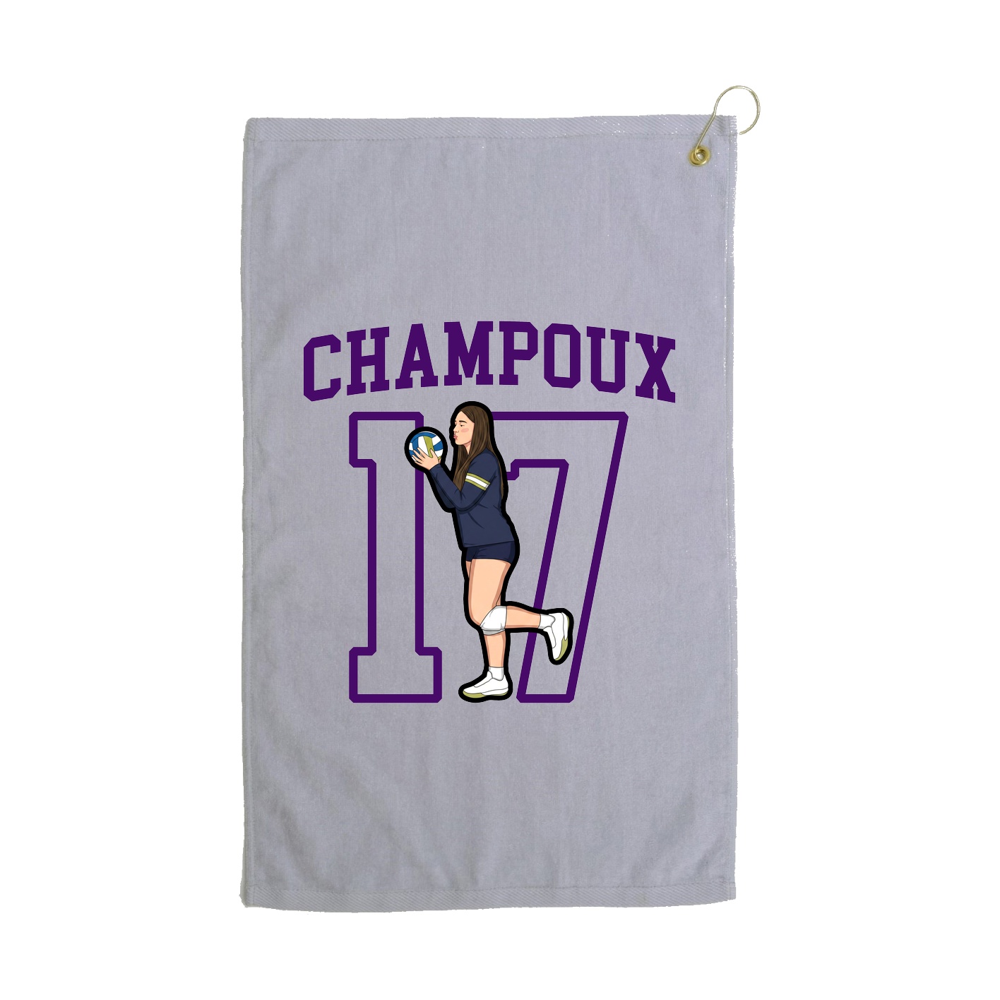 Golf Towel — Shirsey in Grey