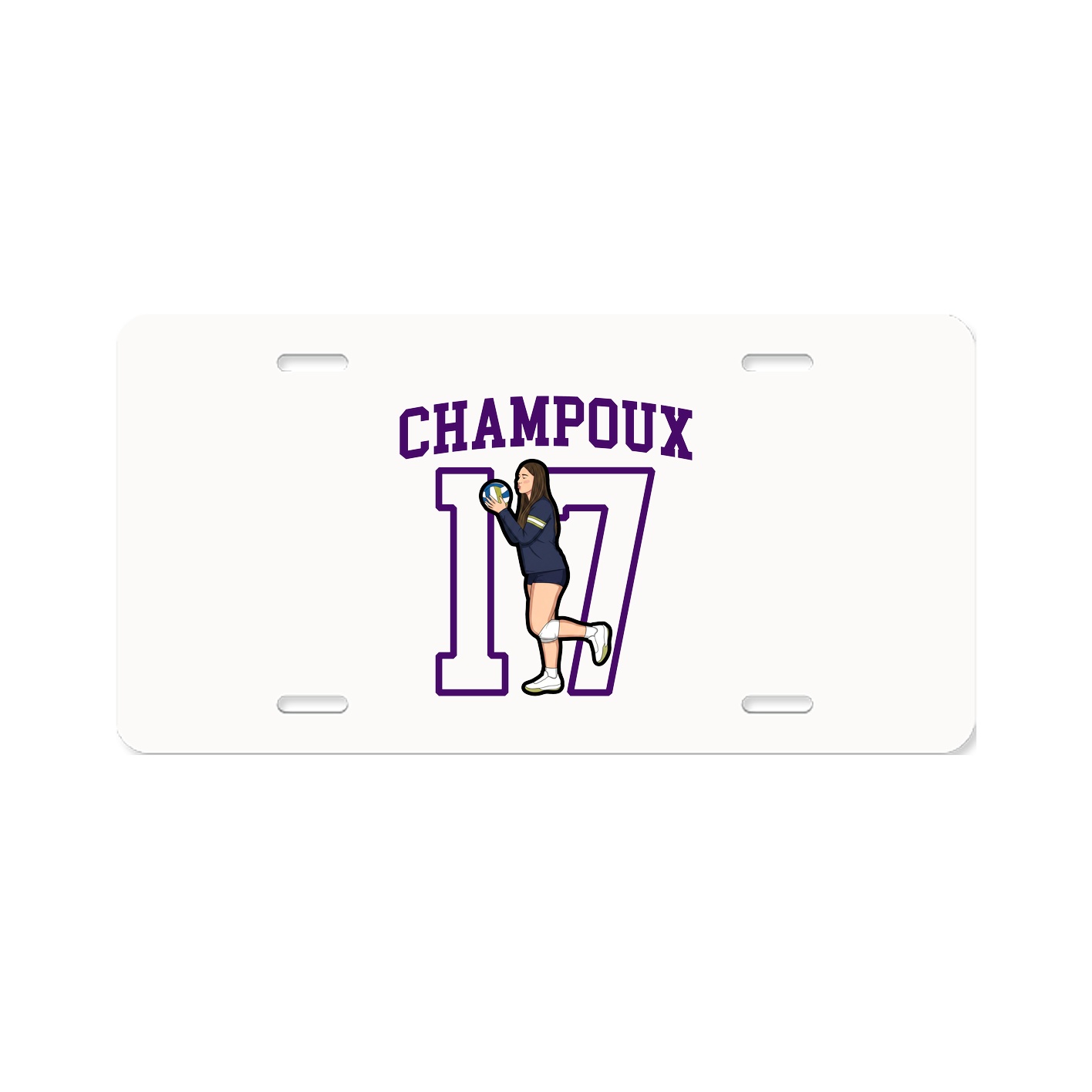 License Plate — Shirsey in Classic