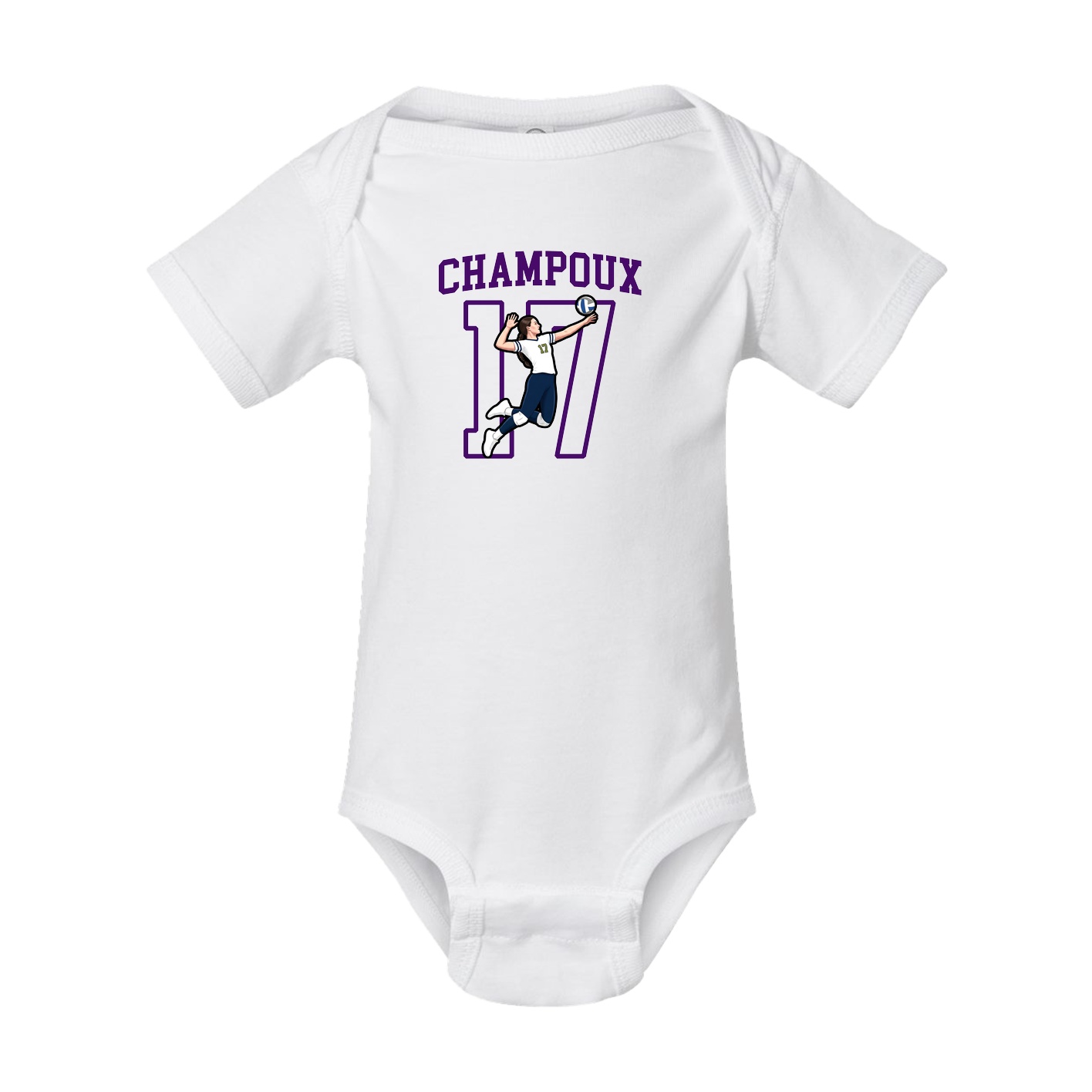 Baby Onesie — Shirsey in White