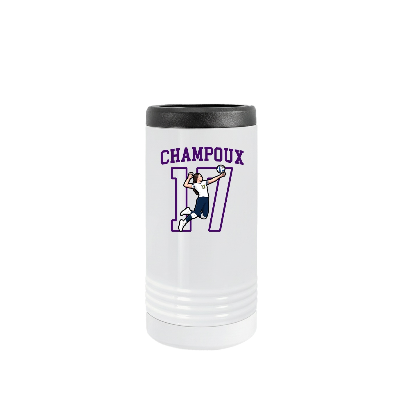 Slim Beverage Holder — Shirsey in White