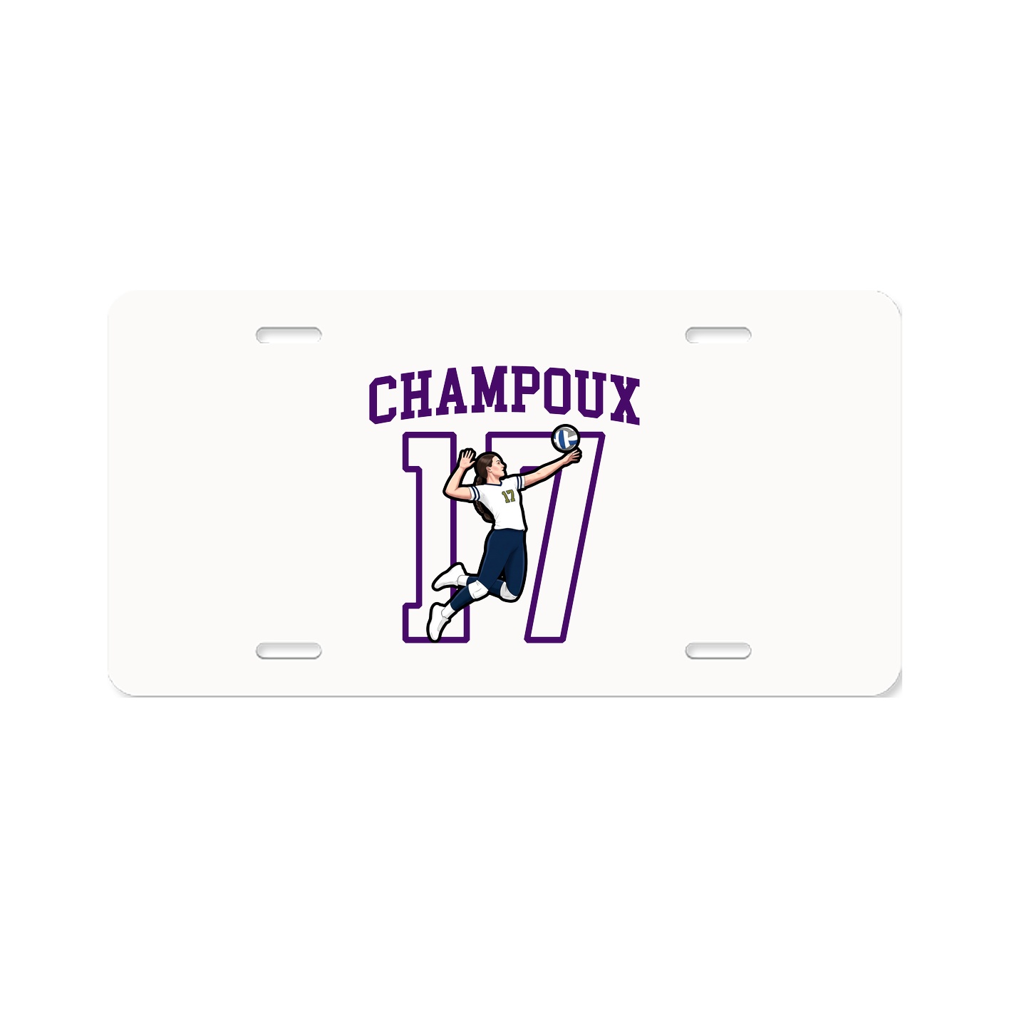 License Plate — Shirsey in Classic