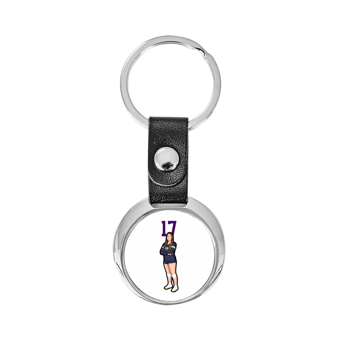 Key Chain — Number Top in Classic
