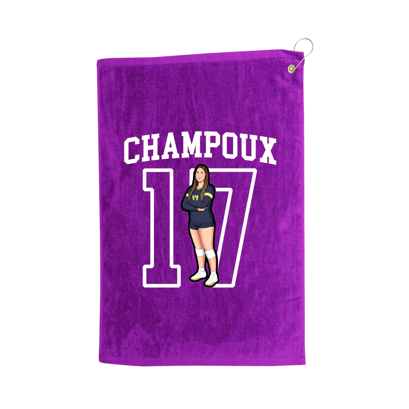 Golf Towel — Shirsey in Purple