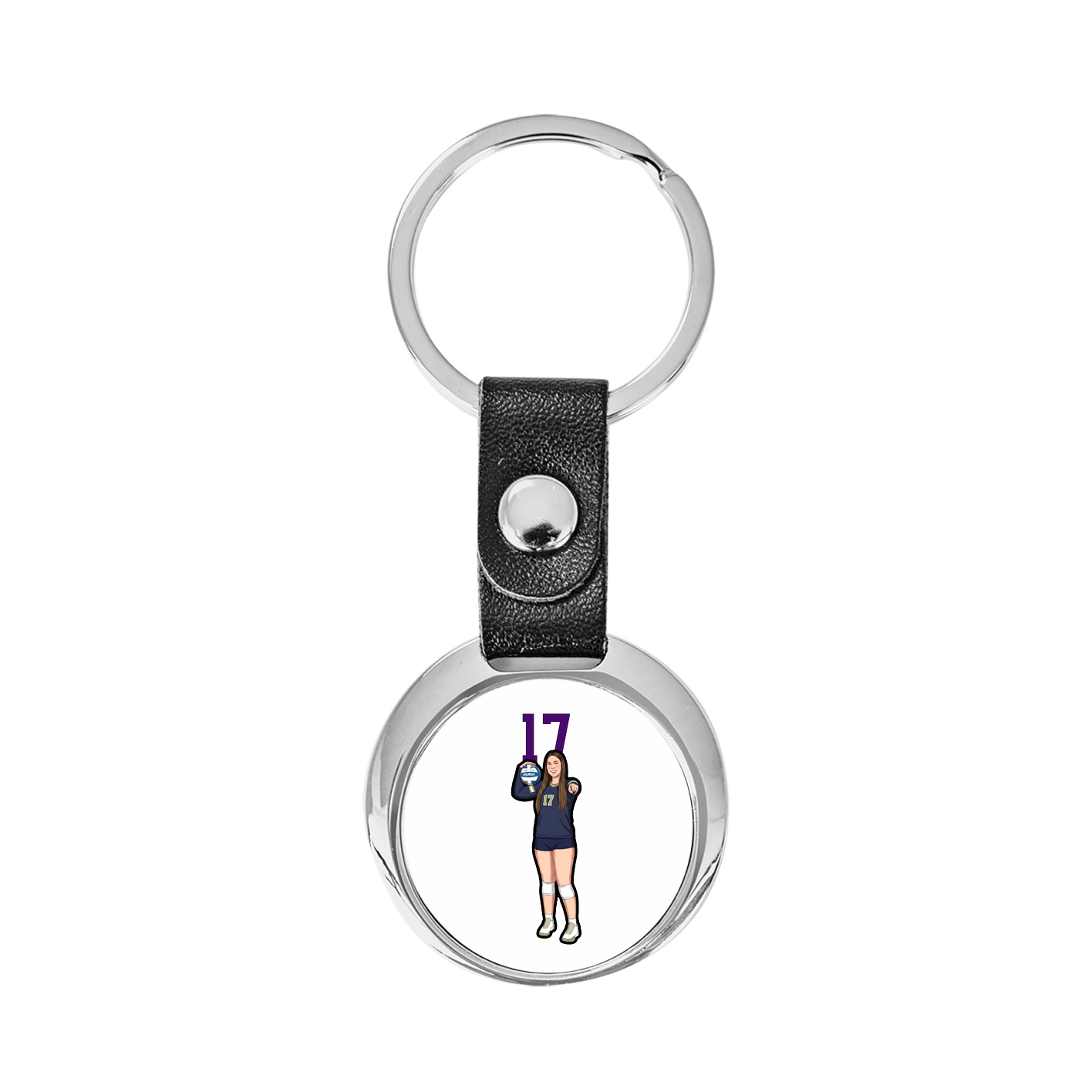 Key Chain — Number Top in Classic