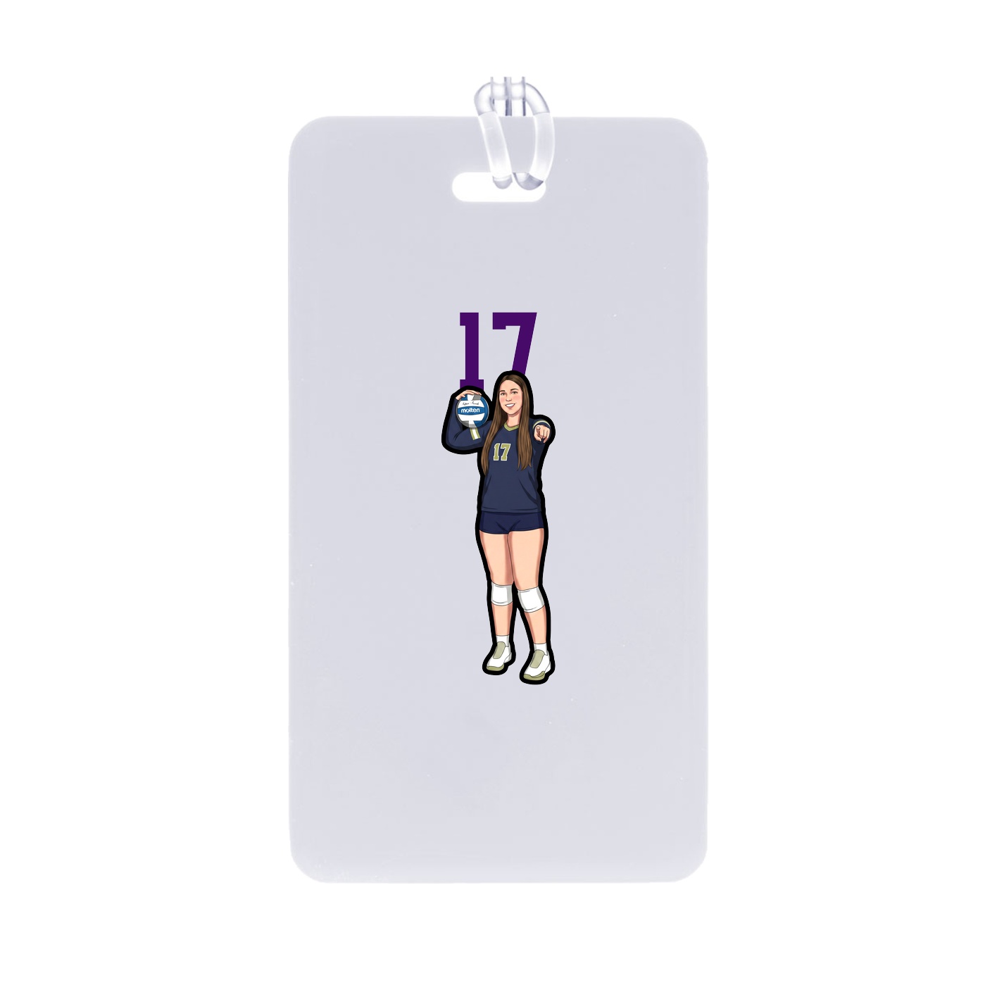 Bag Tag — Number Top in Classic
