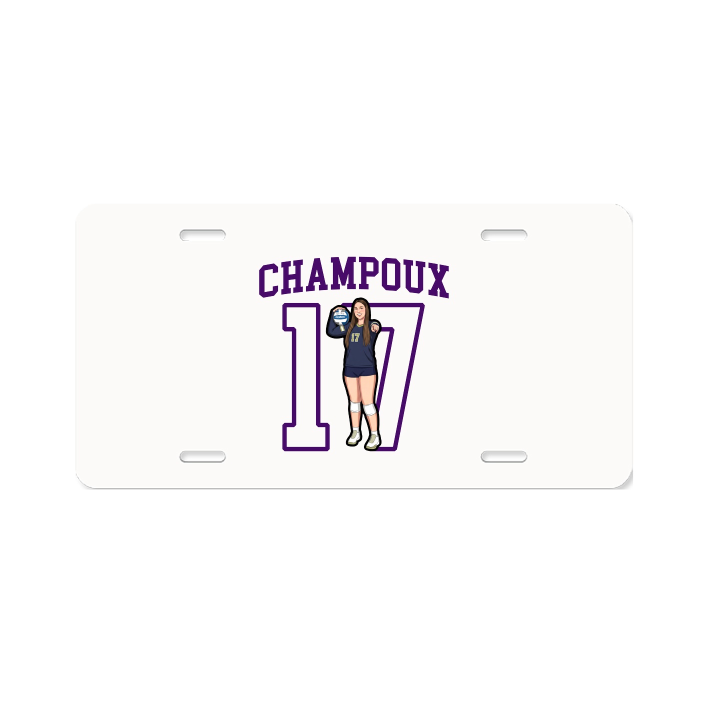 License Plate — Shirsey in Classic