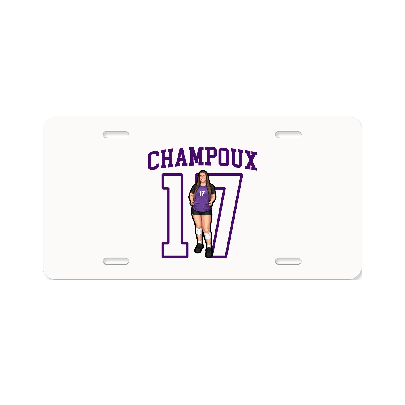 Aluminum License Plate
