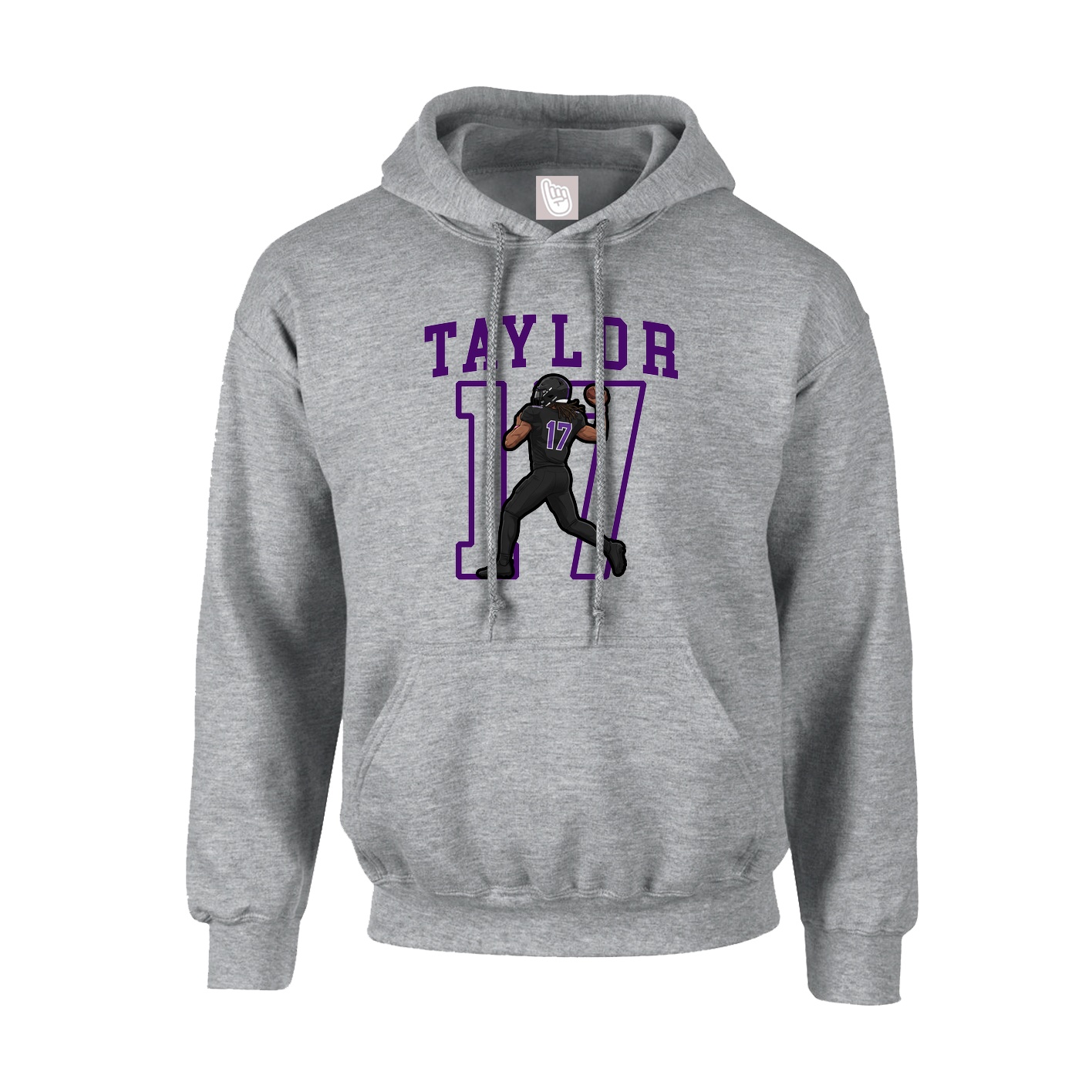 Hoodie — Shirsey in Grey