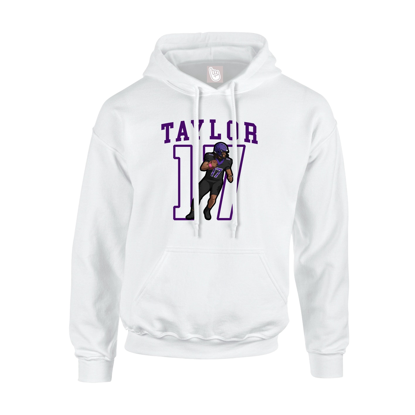 Hoodie — Shirsey in White