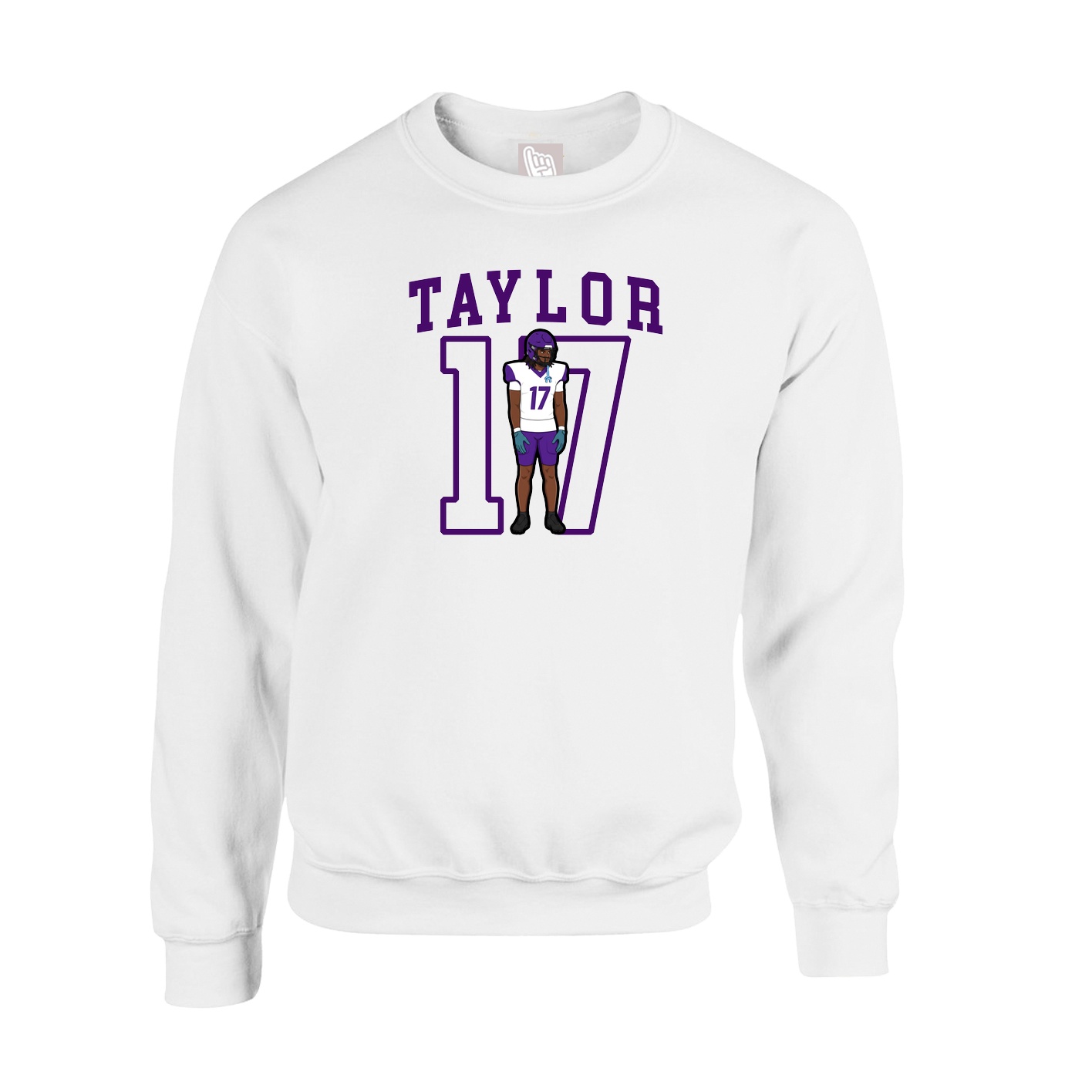 Fleece Crew — Shirsey in White
