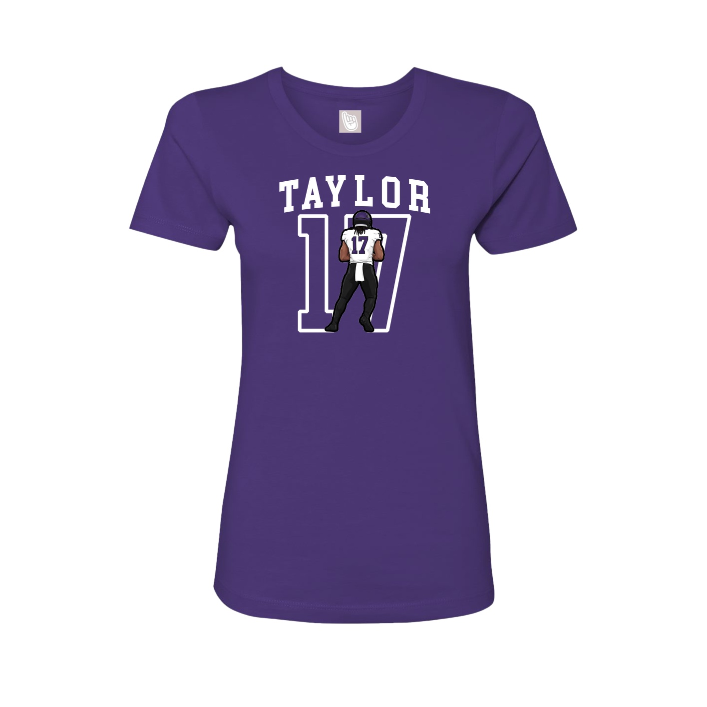 Fitted Women's Tee — Shirsey in Purple