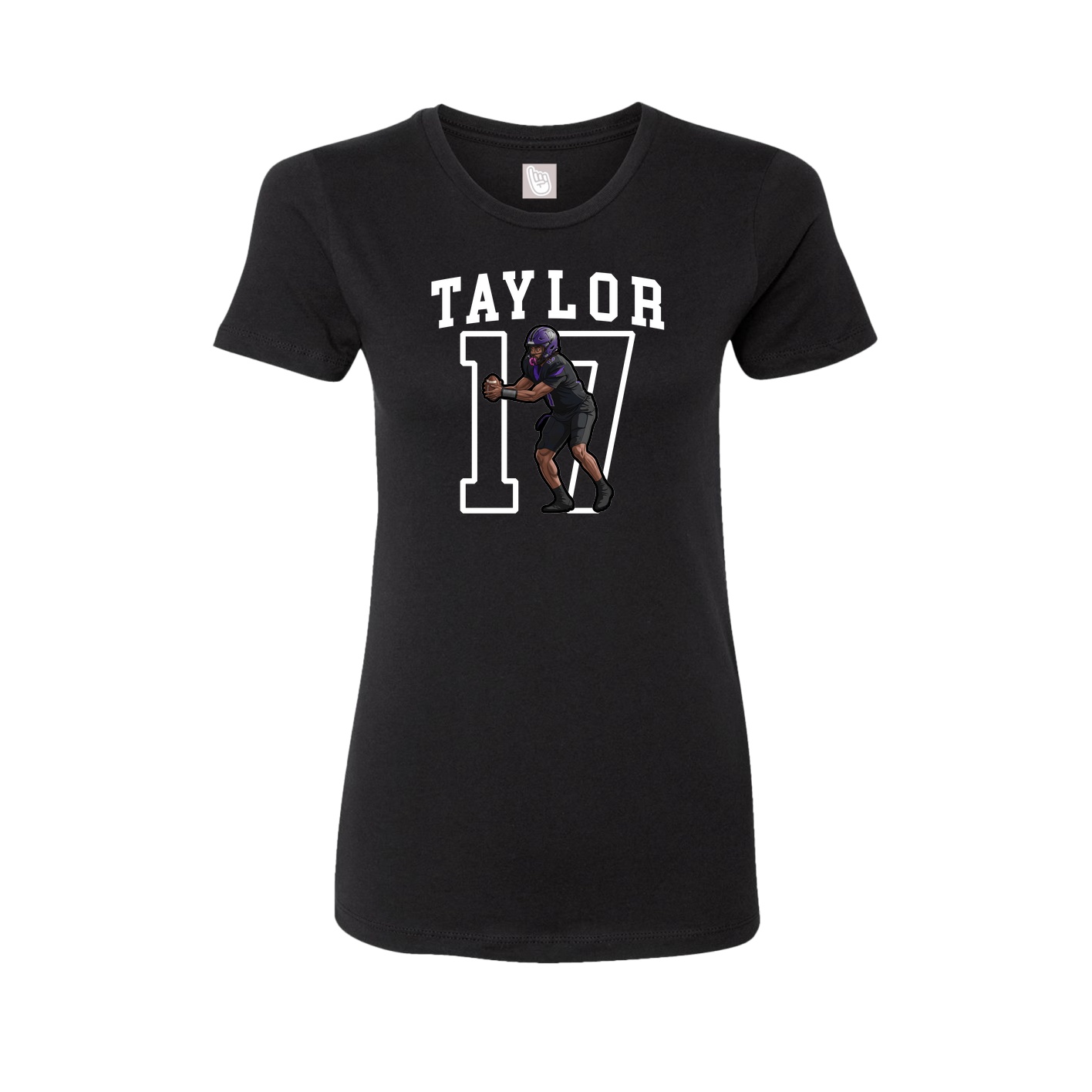 Fitted Women's Tee — Shirsey in Black