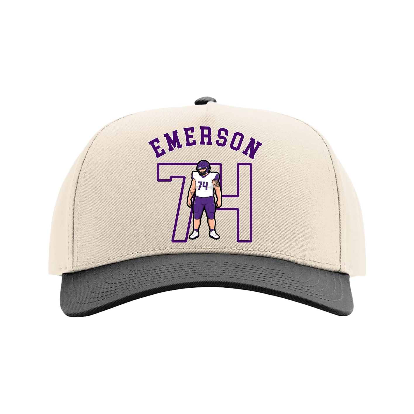 Full Fabric Five-Panel Champ Cap