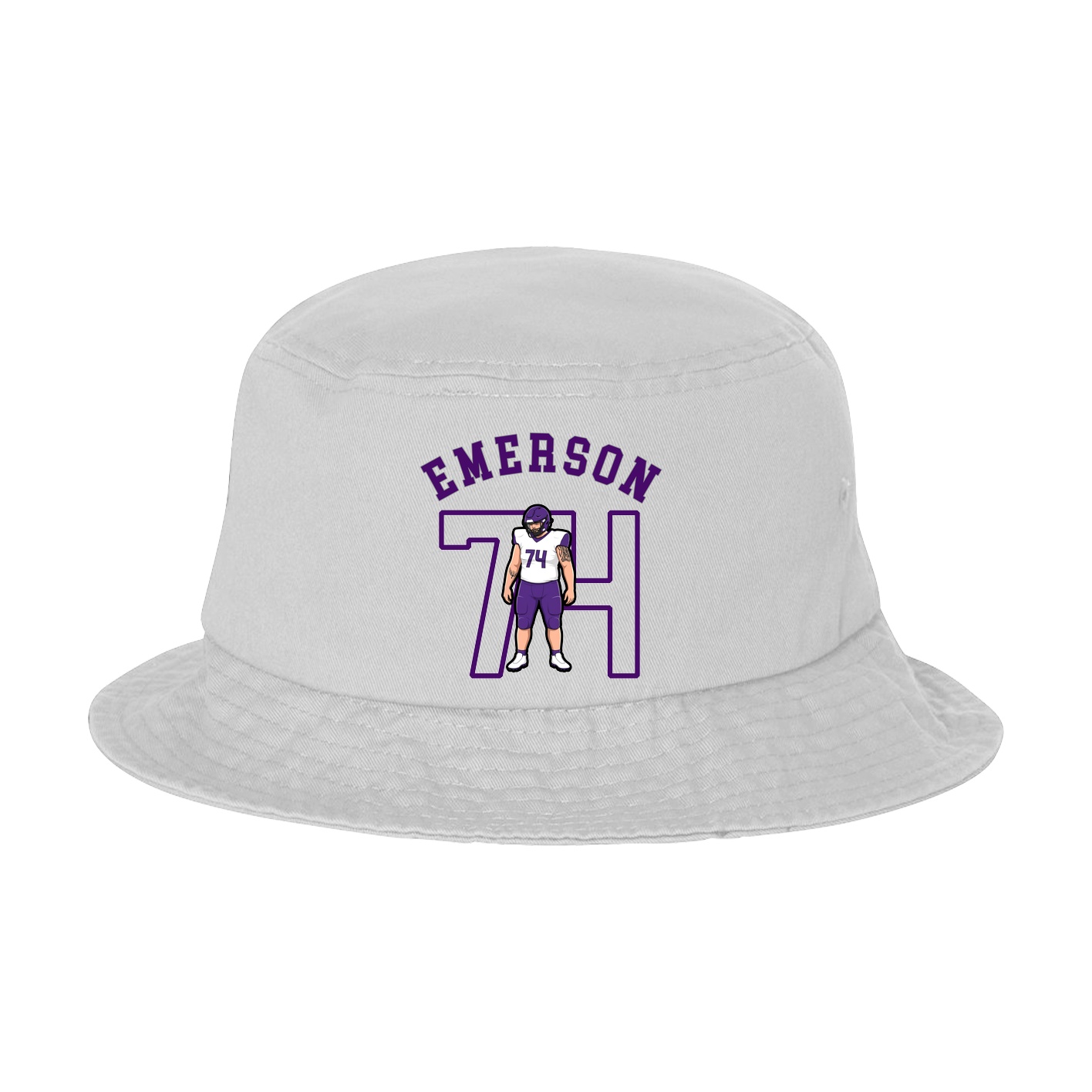 Bucket Cap — Shirsey Arch in White