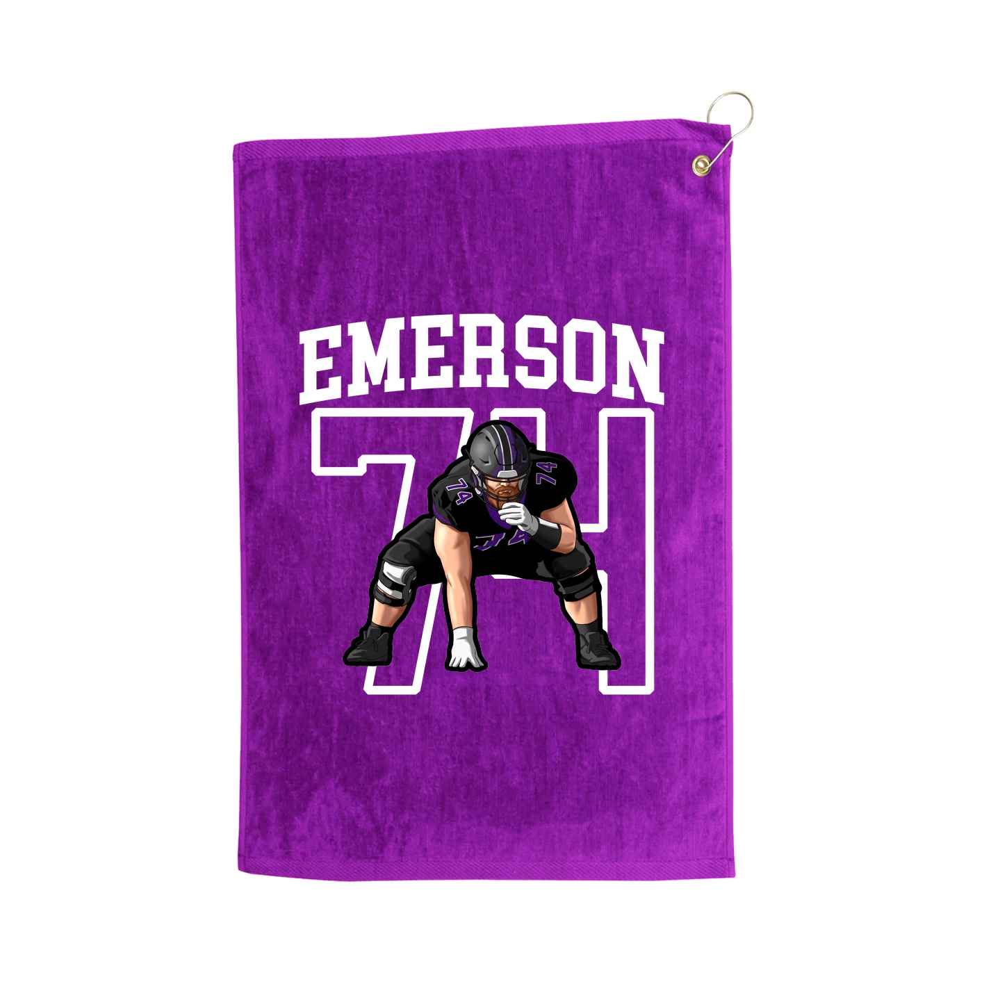 Golf Towel — Shirsey in Purple