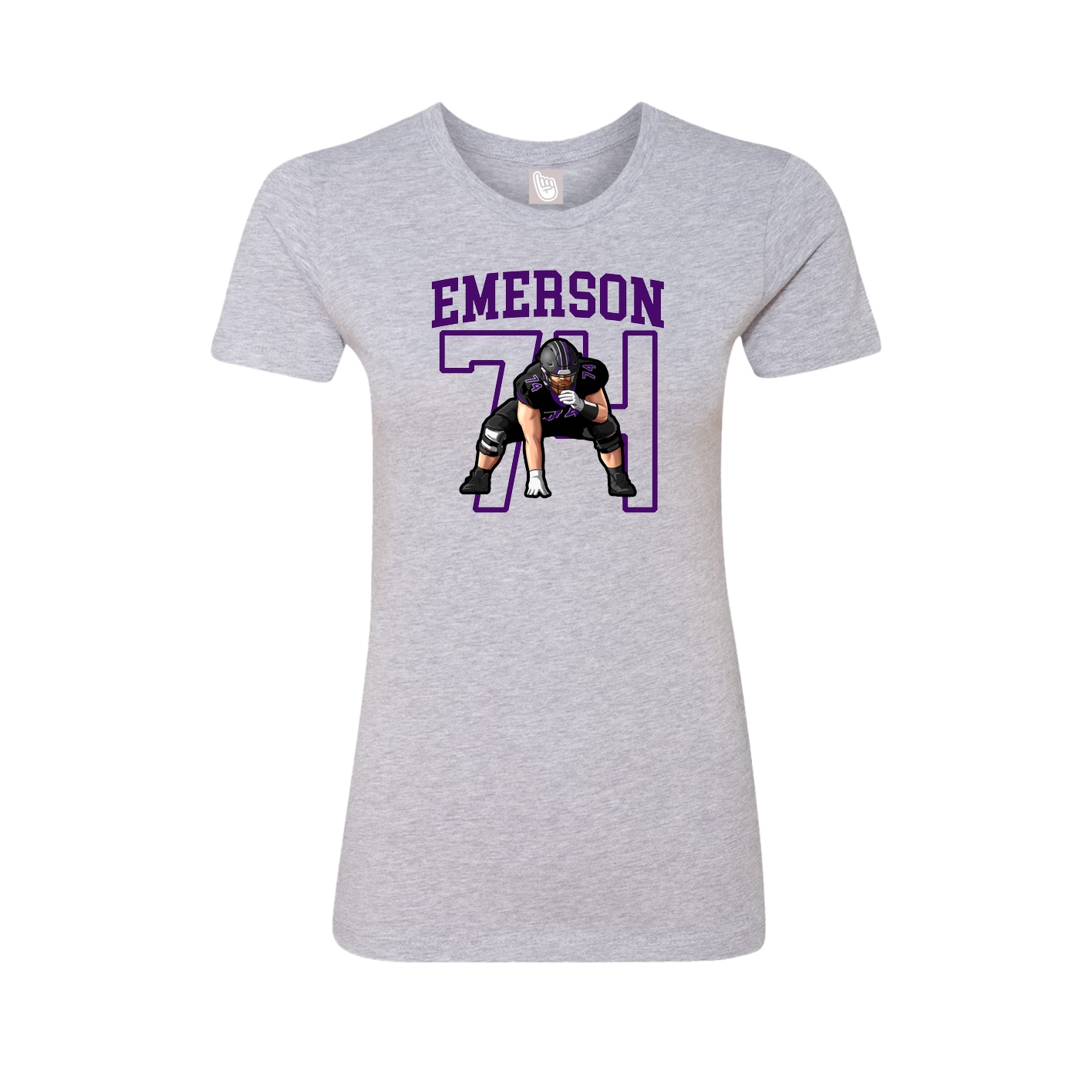 Fitted Women's Tee — Shirsey in Grey