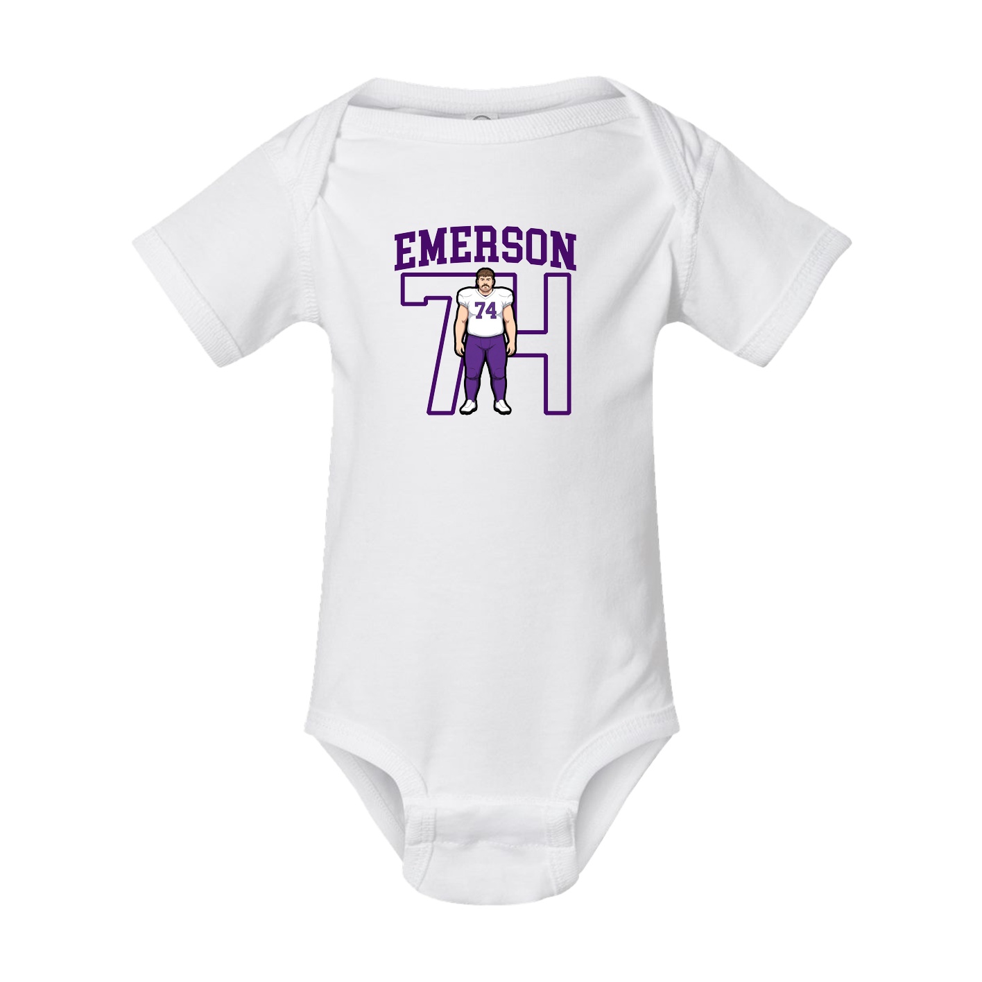 Baby Onesie — Shirsey in White