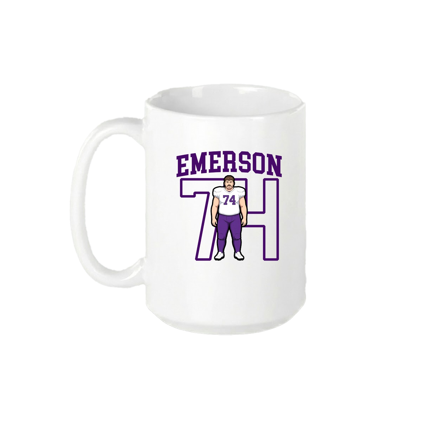 15oz Coffee Mug — Shirsey in White