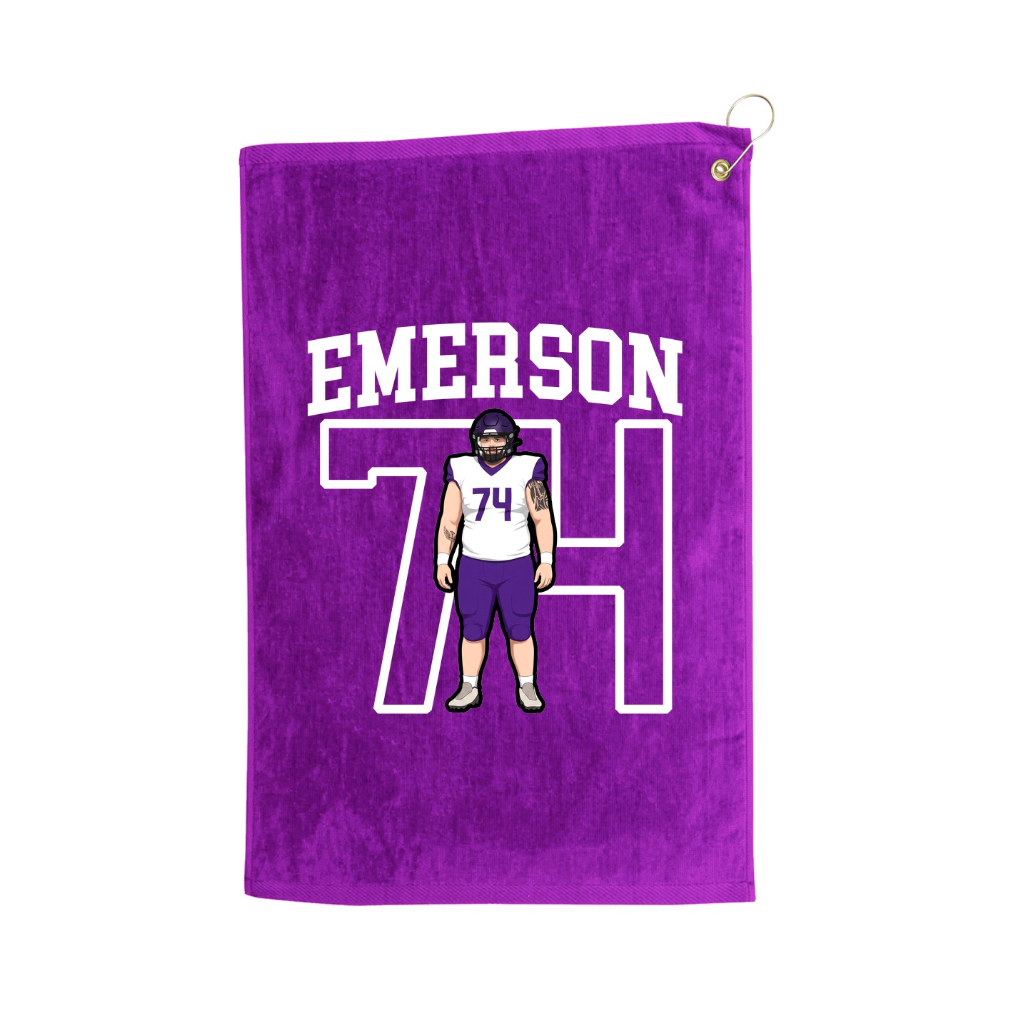 Golf Towel — Shirsey in Purple